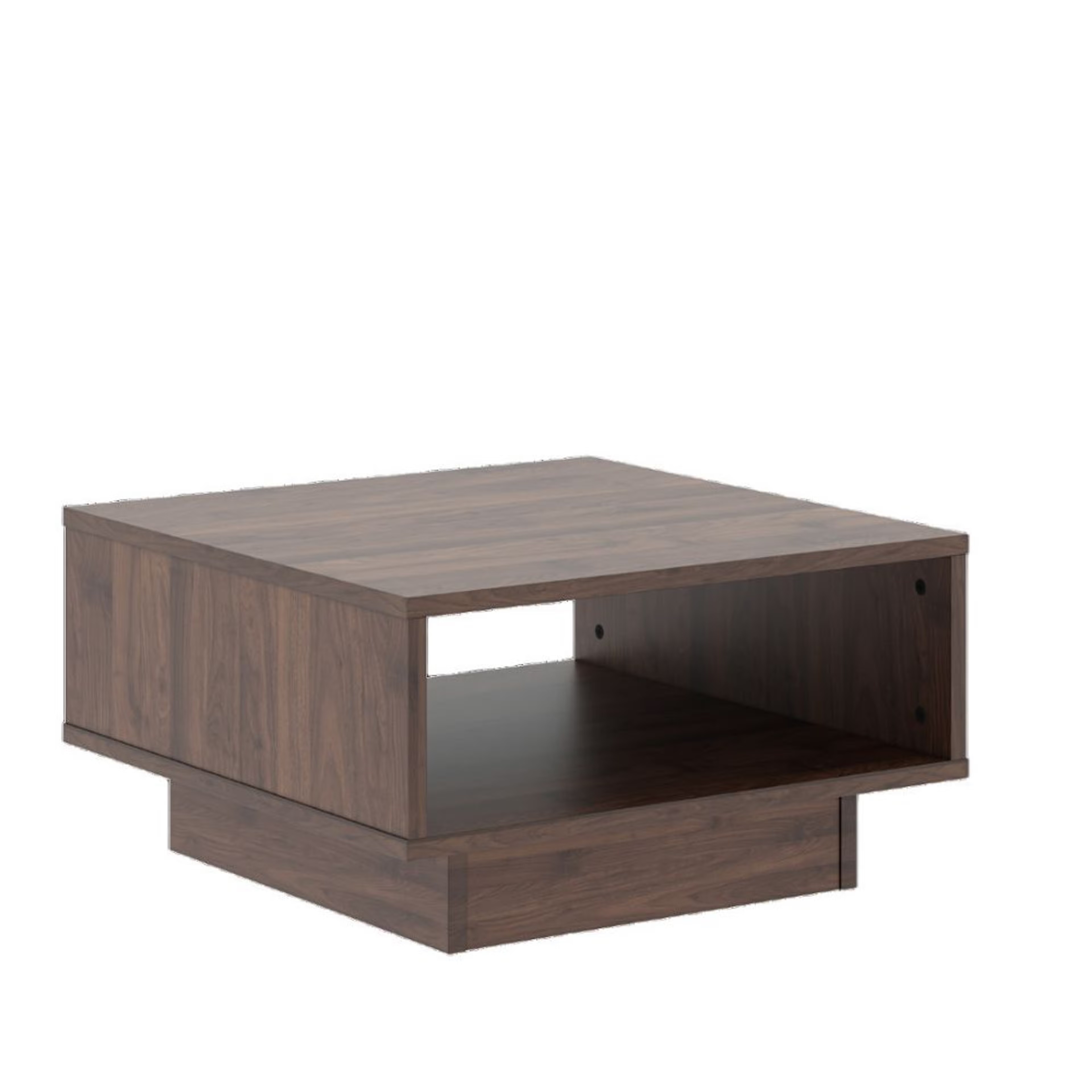 Breve Coffee Table - Columbian Walnut Color, Engineered Wood