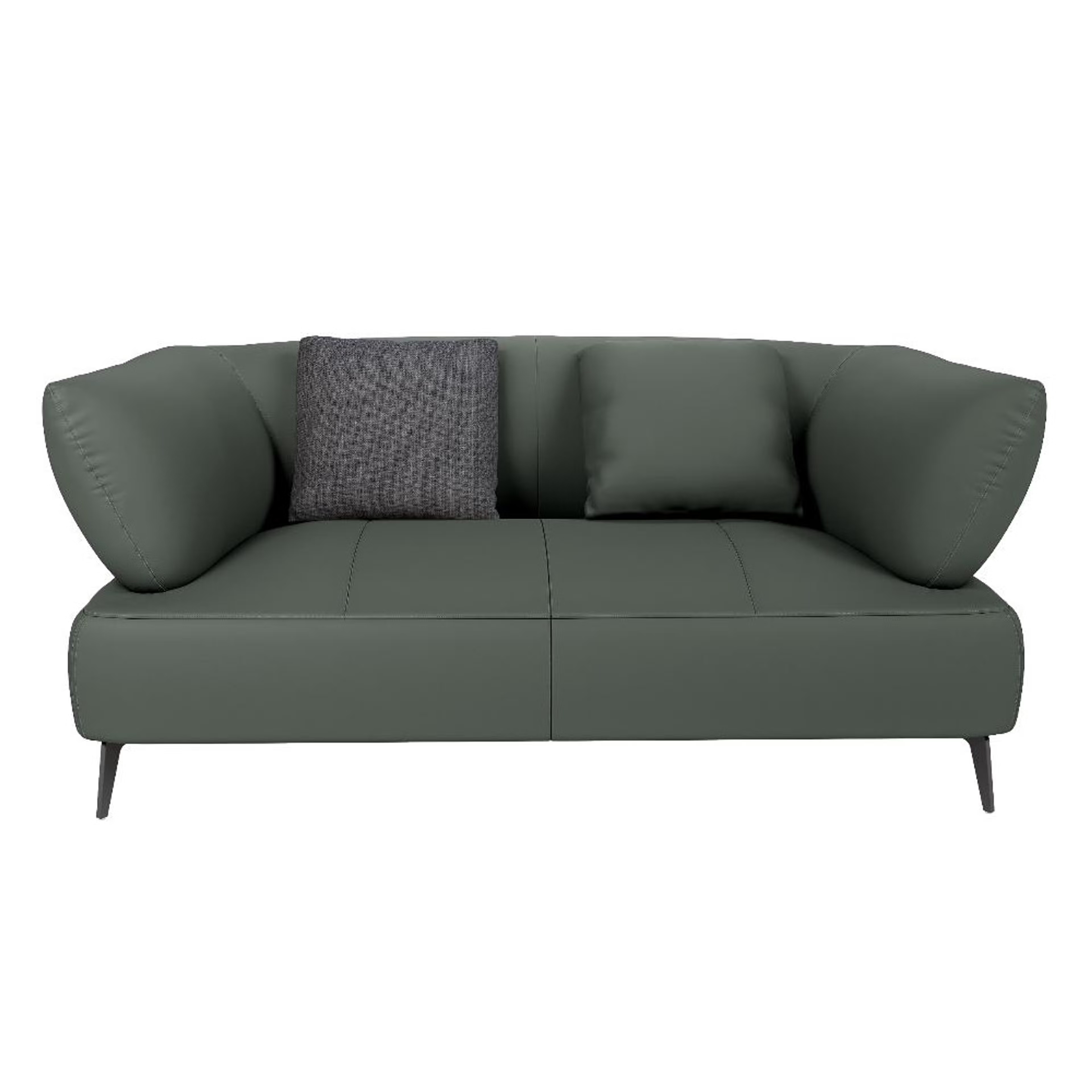 Home 35 Wakefit Nauru Sofa Set (2+1+1) Seater Regular, Set (2+1+1), Forest Green