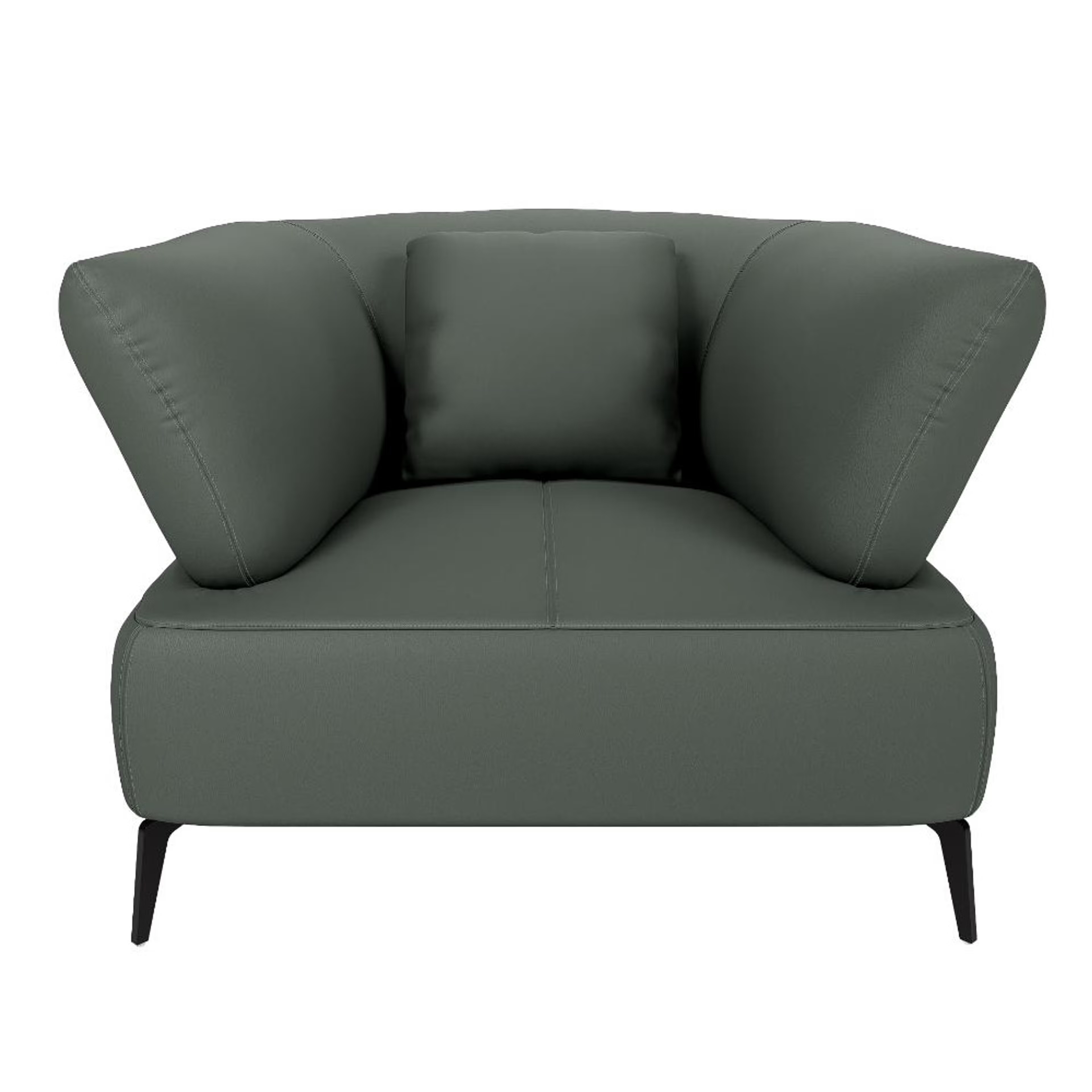 Home 36 Wakefit Nauru Sofa Set (2+1+1) Seater Regular, Set (2+1+1), Forest Green