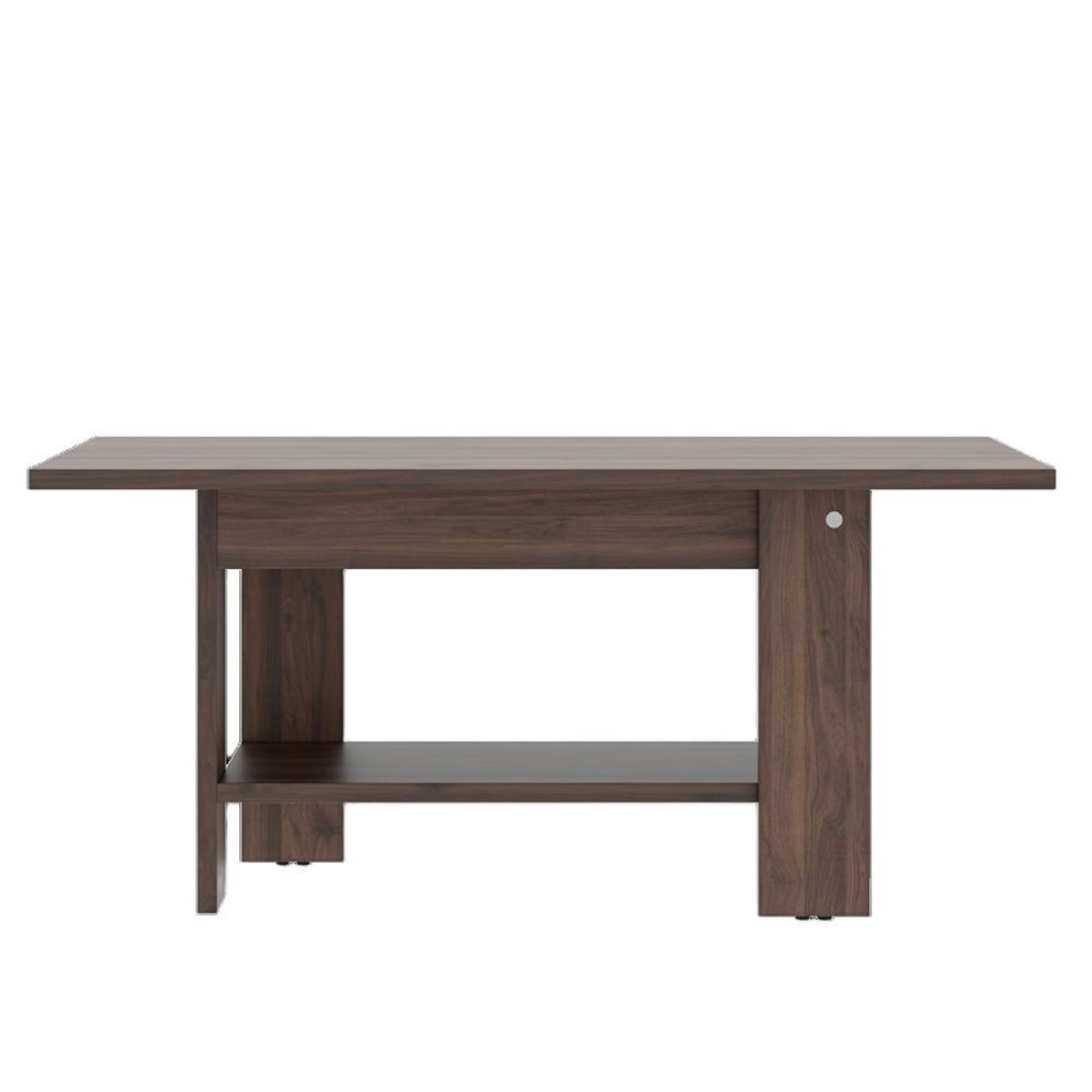 Brulee Coffee Table - Columbian Walnut Color, Engineered Wood