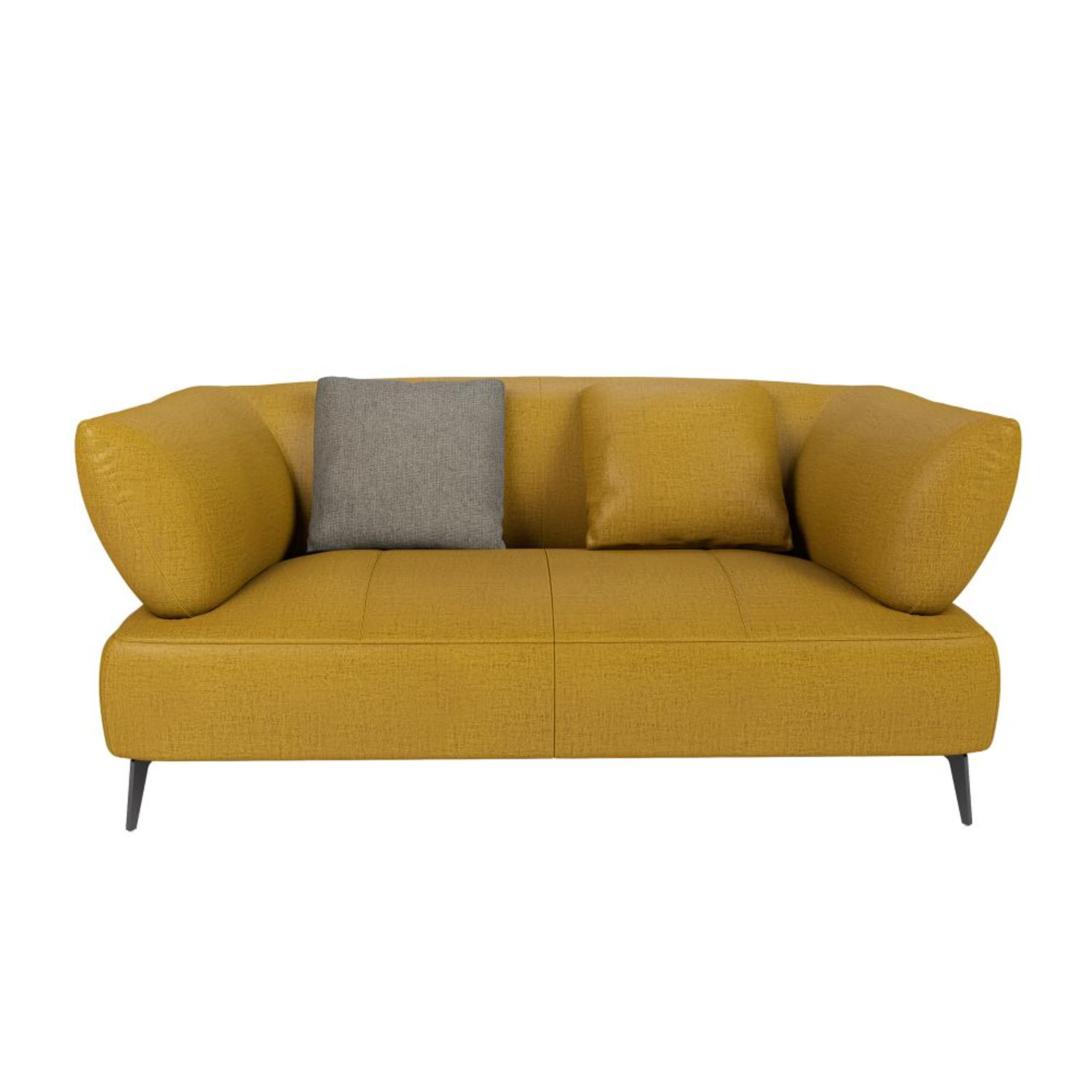 Home 27 Wakefit Nauru Sofa Set (3+2) Seater Regular, Set (3+2), Yellow