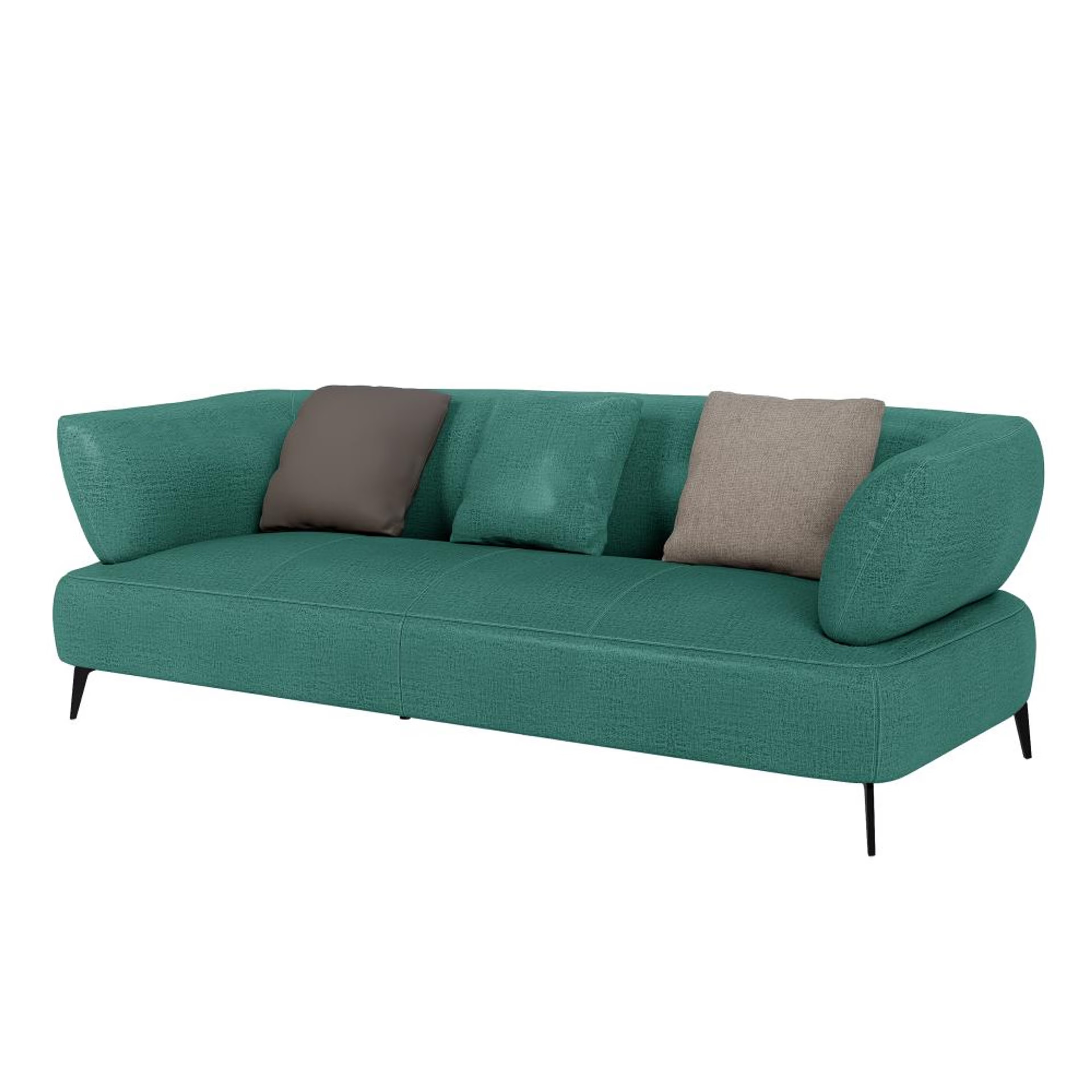 Wakefit Nauru Sofa Set (3+2) Seater Regular, Set (3+2), Aqua Blue 4 Wakefit Nauru Sofa Set (3+2) Seater Regular, Set (3+2), Aqua Blue