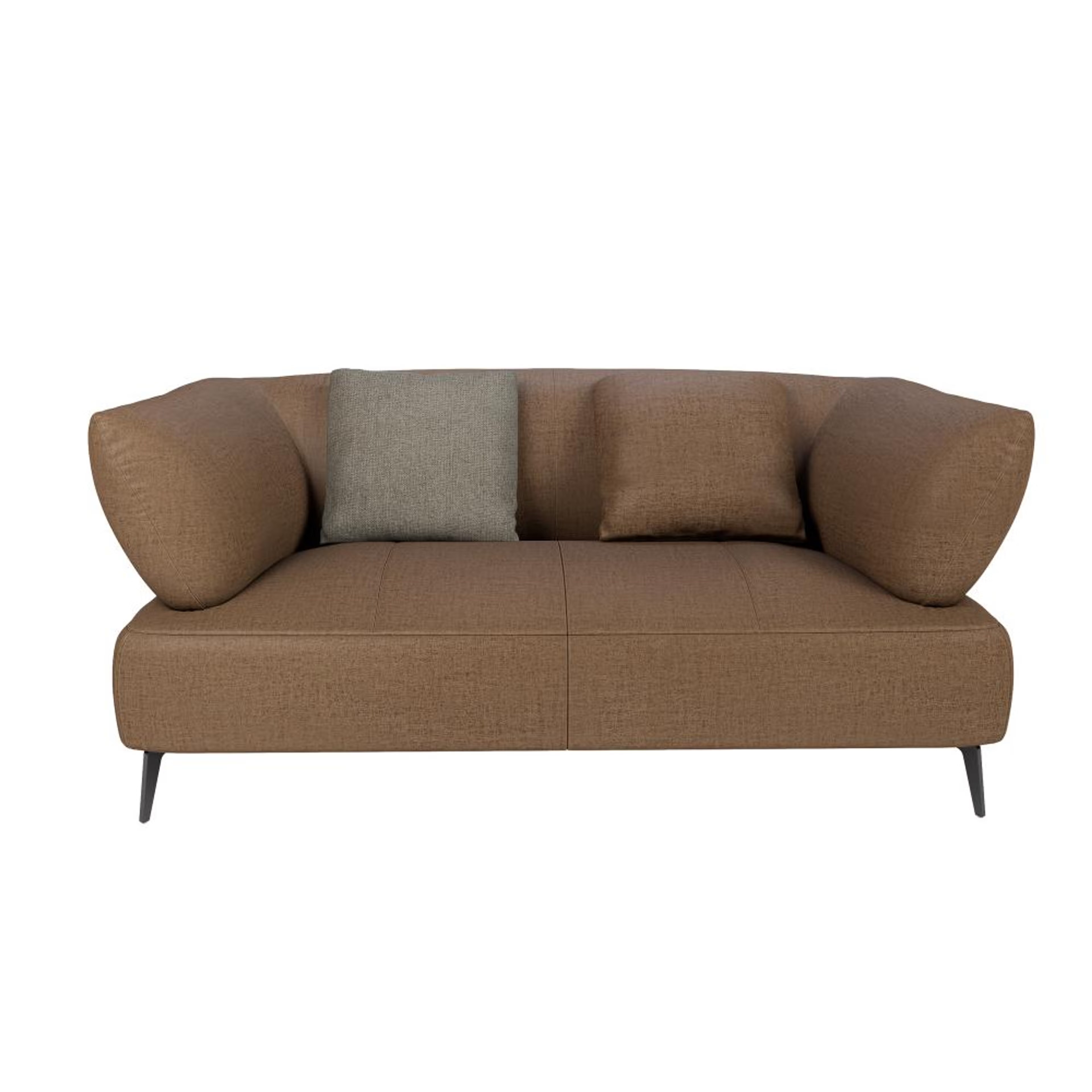 Home 36 Wakefit Nauru Sofa Set (2+1+1) Seater Regular, Set (2+1+1), Mocha Brown