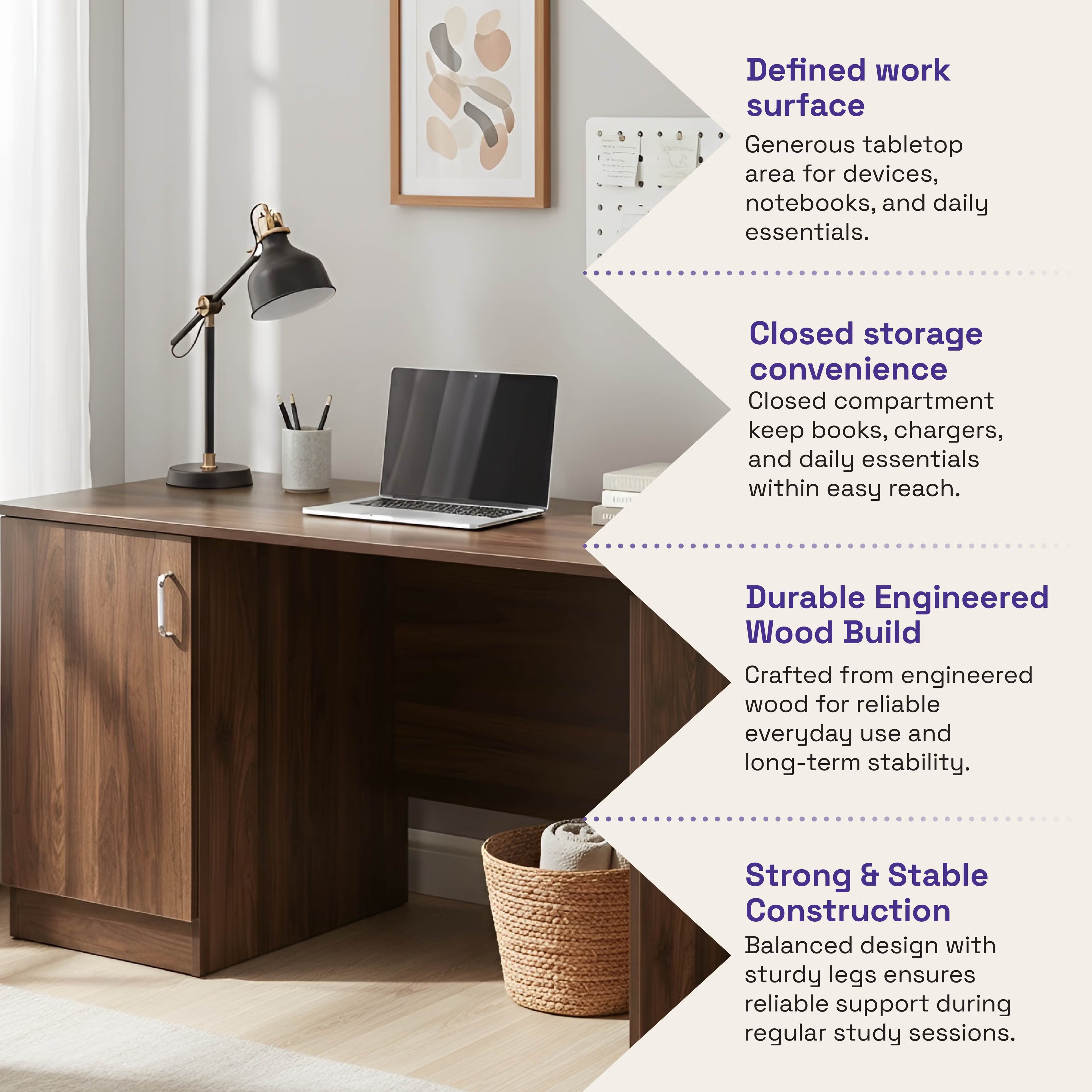 Wakefit Aaron Study Table