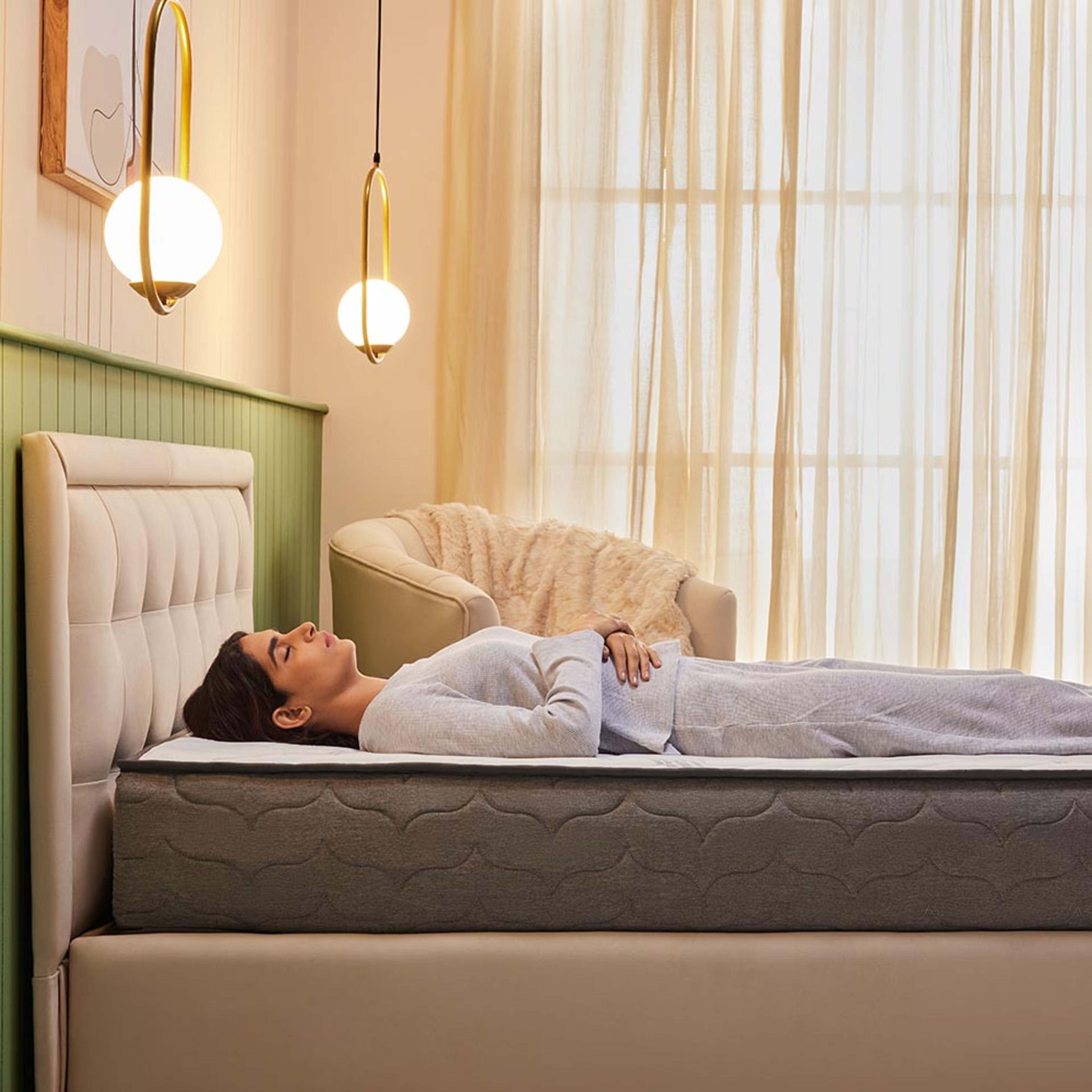 Elevate Pocket Spring Mattress with Memory Foam Single - 72" x 42" x 6" - 1.83m x 1.07m x 15.2cm
