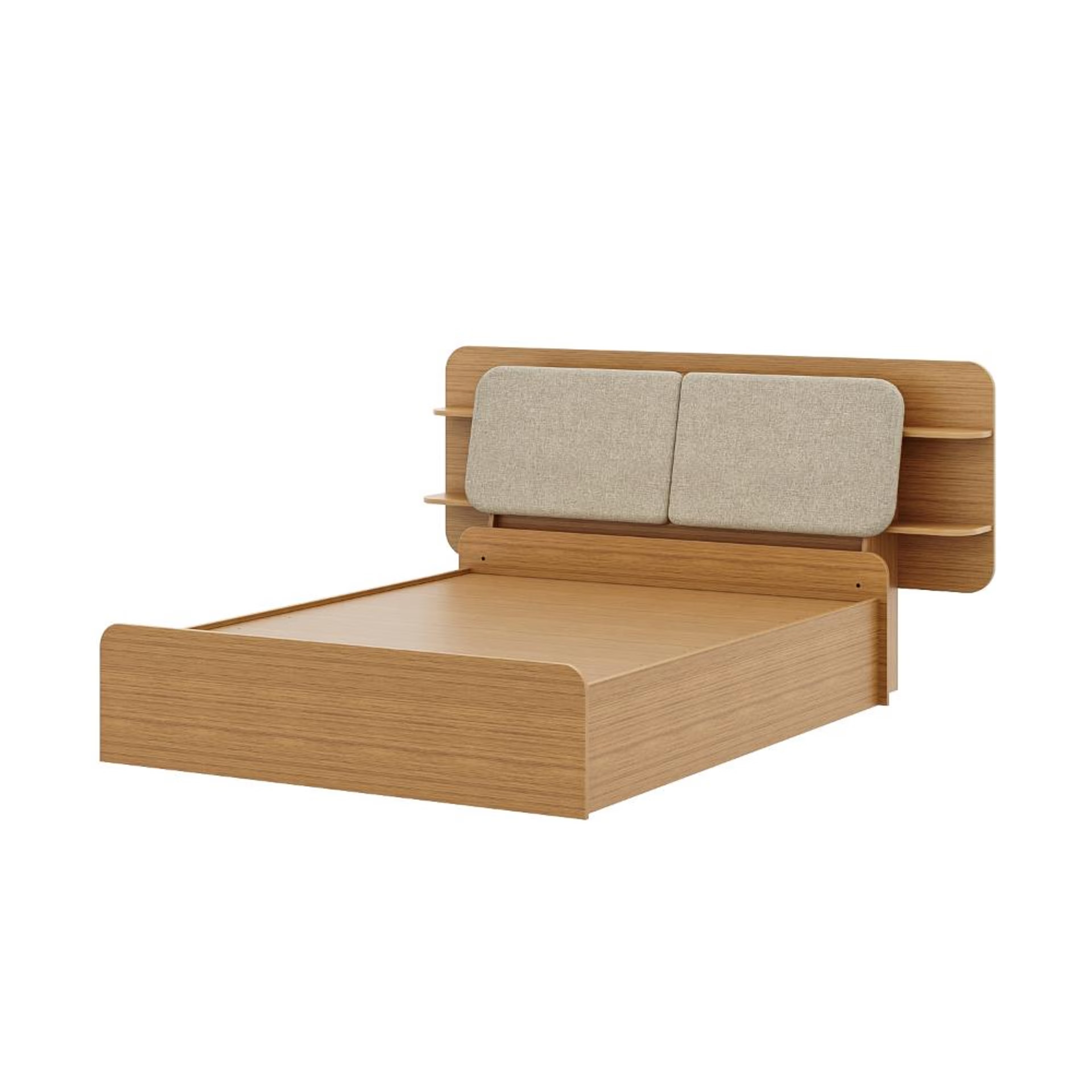 Wakefit Scandi Queen Storage with Hydraulic mechanism with Reflection White Fabric Queen - 78" x 60 4 Wakefit Scandi Queen Storage with Hydraulic mechanism with Reflection White Fabric Queen - 78" x 60\
