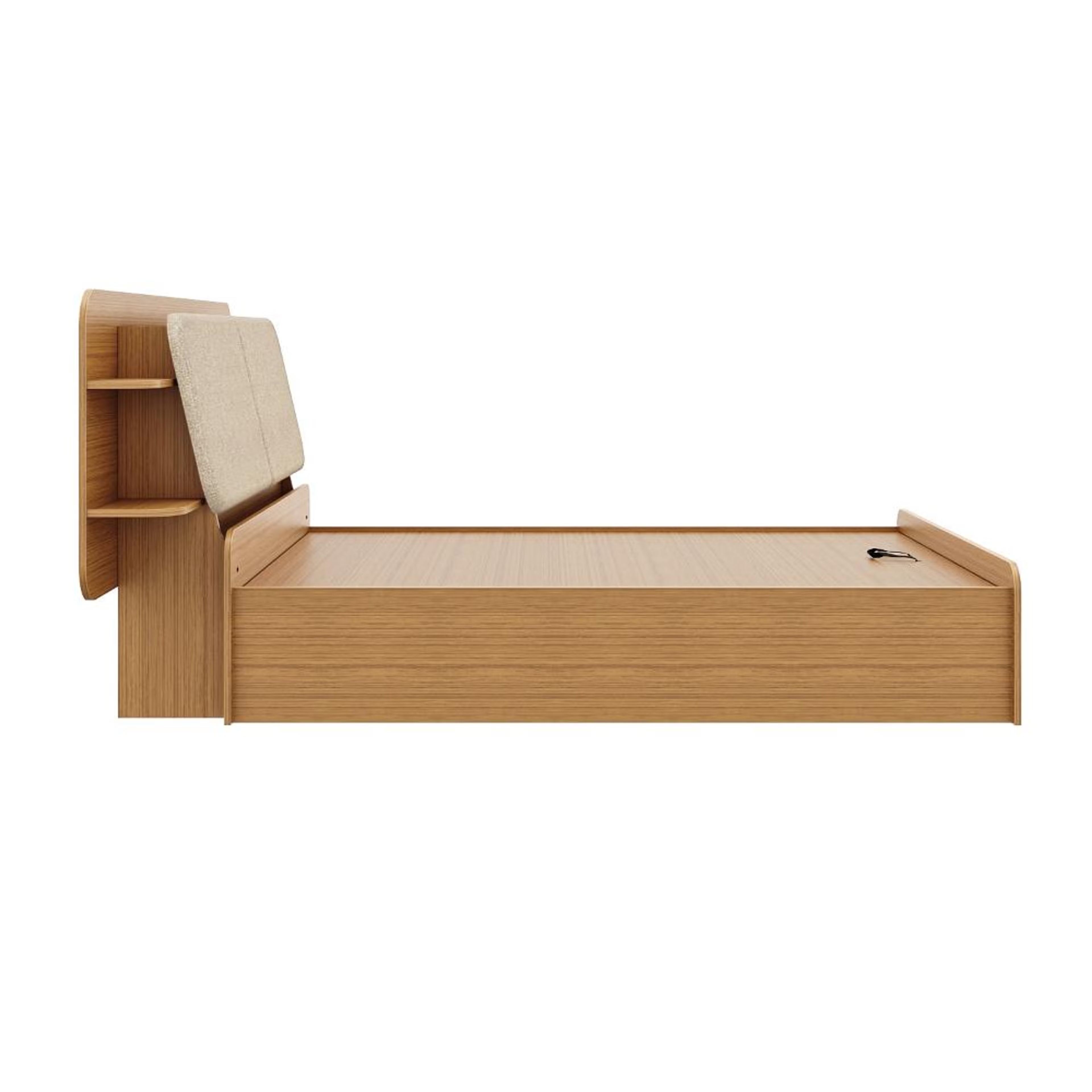 Wakefit Scandi Queen Storage with Hydraulic mechanism with Reflection White Fabric Queen - 78" x 60 5 Wakefit Scandi Queen Storage with Hydraulic mechanism with Reflection White Fabric Queen - 78" x 60\
