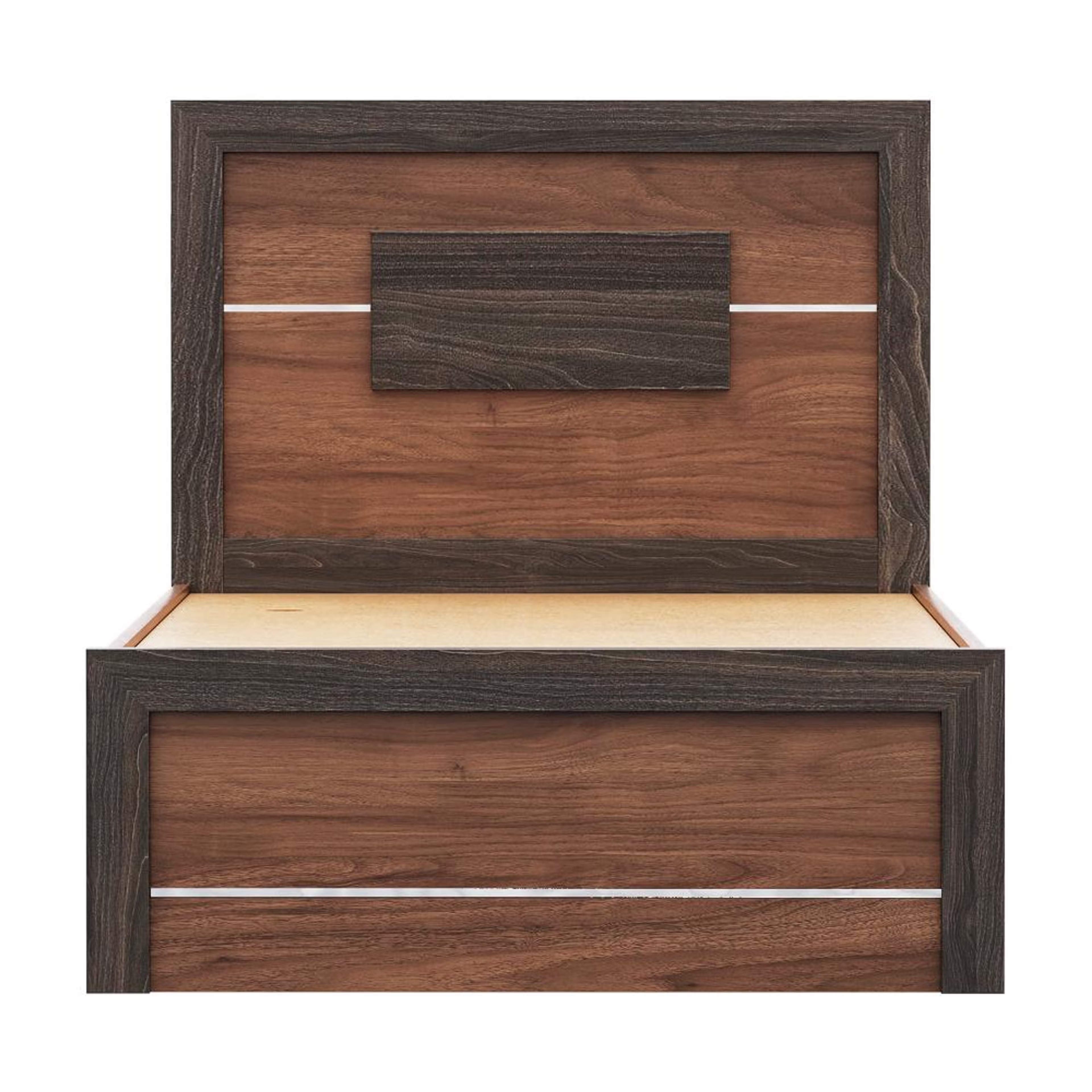 Home 37 Wakefit Nyra Single Engineered Wood Bed Without Storage Single - 78" x 36\