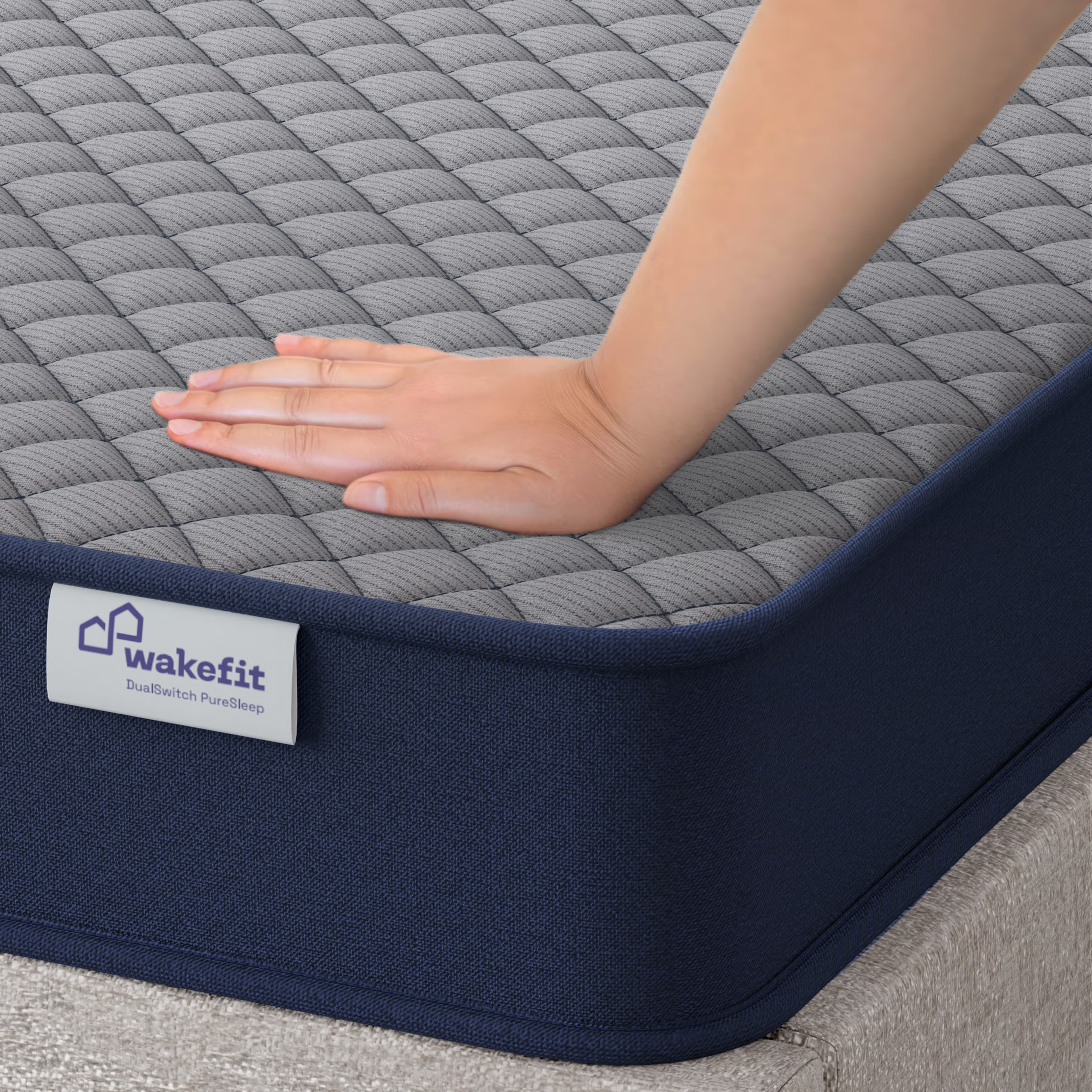 DualSwitch PureSleep Bonded Mattress Single - 78" x 42" x 6" - 1.98m x 1.07m x 15.2cm 4 DualSwitch PureSleep Bonded Mattress Single - 78" x 42" x 6" - 1.98m x 1.07m x 15.2cm