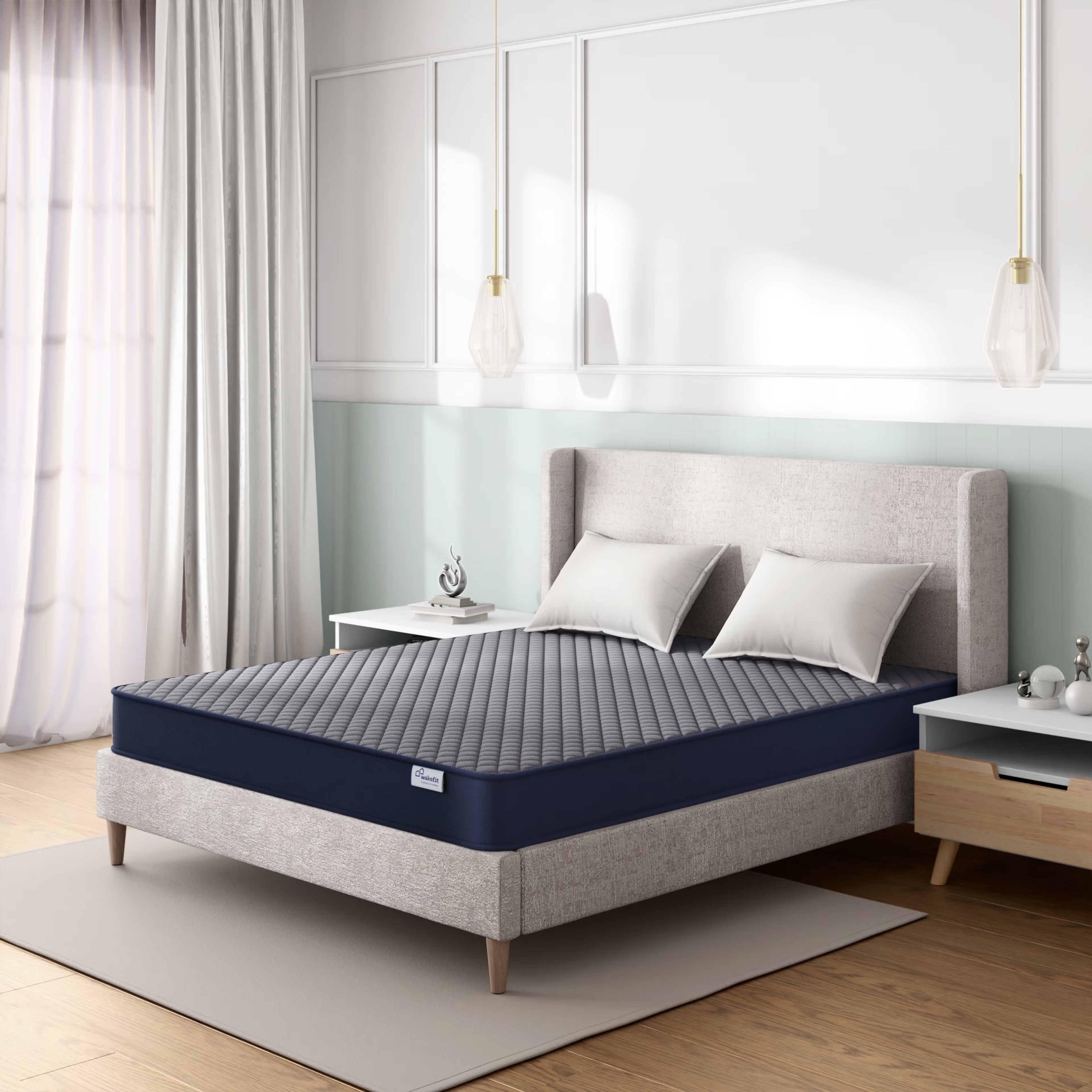 DualSwitch PureSleep Bonded Mattress Custom - 81" x 60" x 8" - 2.06m x 1.52m x 20.3cm