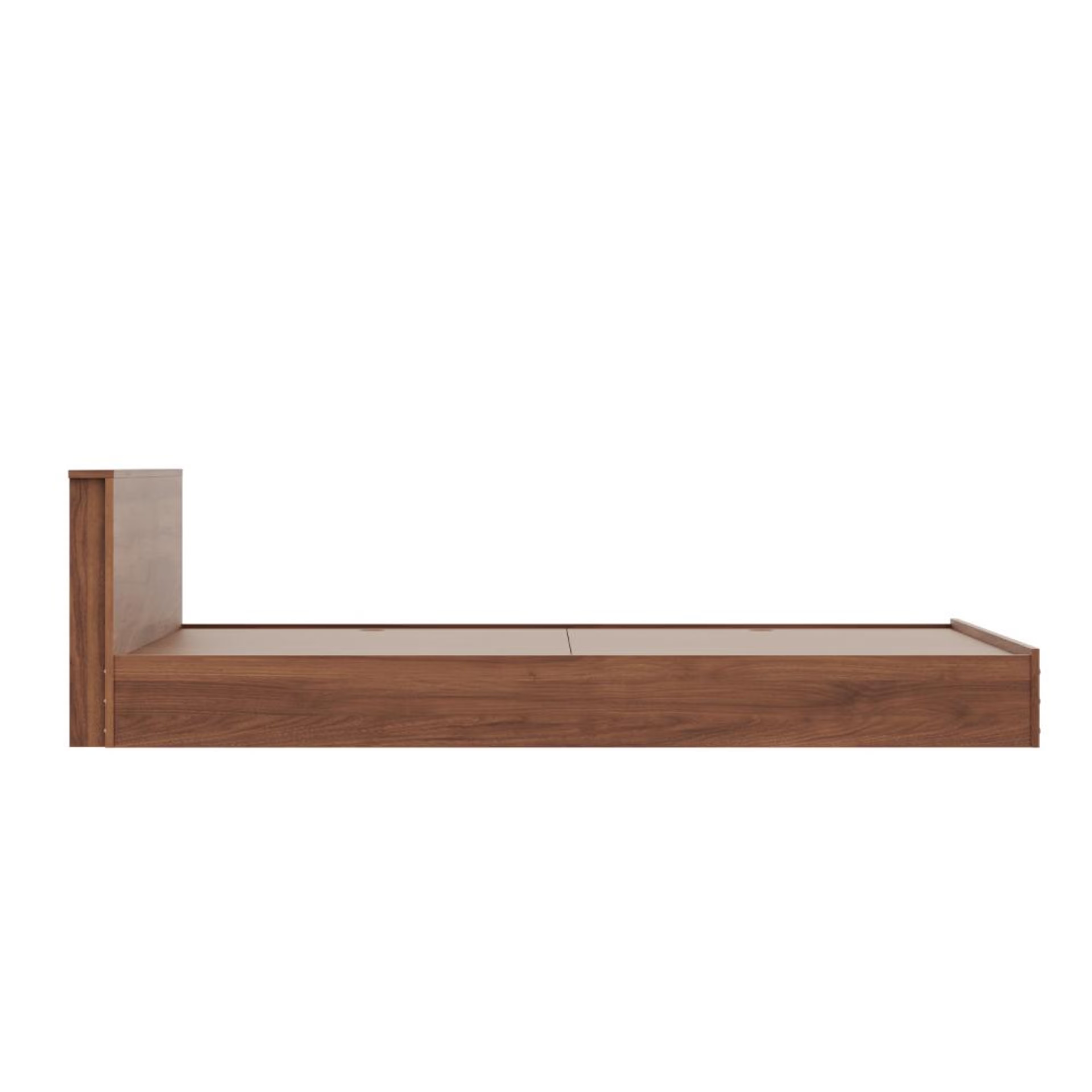 Home 45 Wakefit Cosmo Platform Low Height Engineered Wood Bed Queen - 78" x 60\