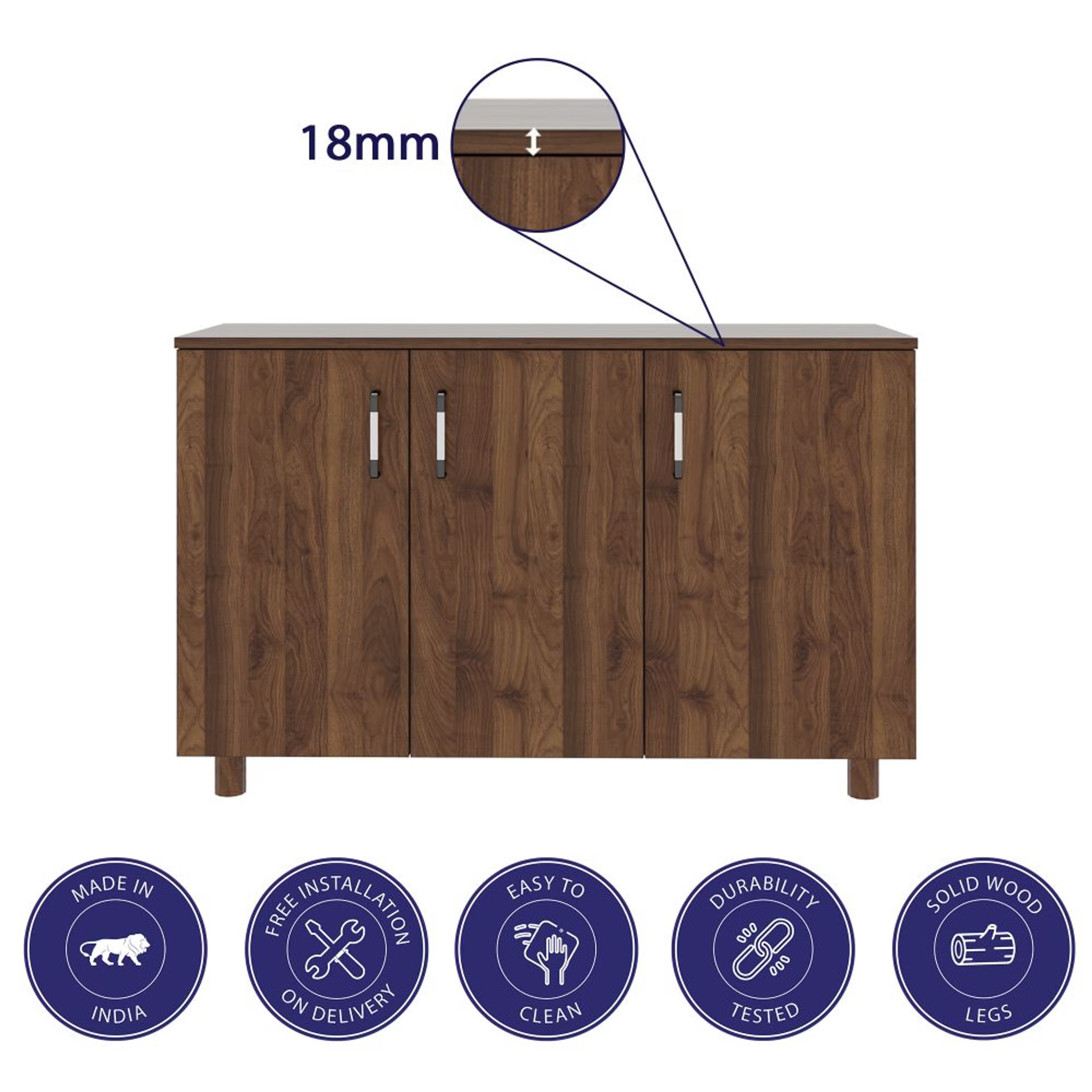 Wakefit Giveh Engineered Wood Shoe Rack 3 Wakefit Giveh Engineered Wood Shoe Rack