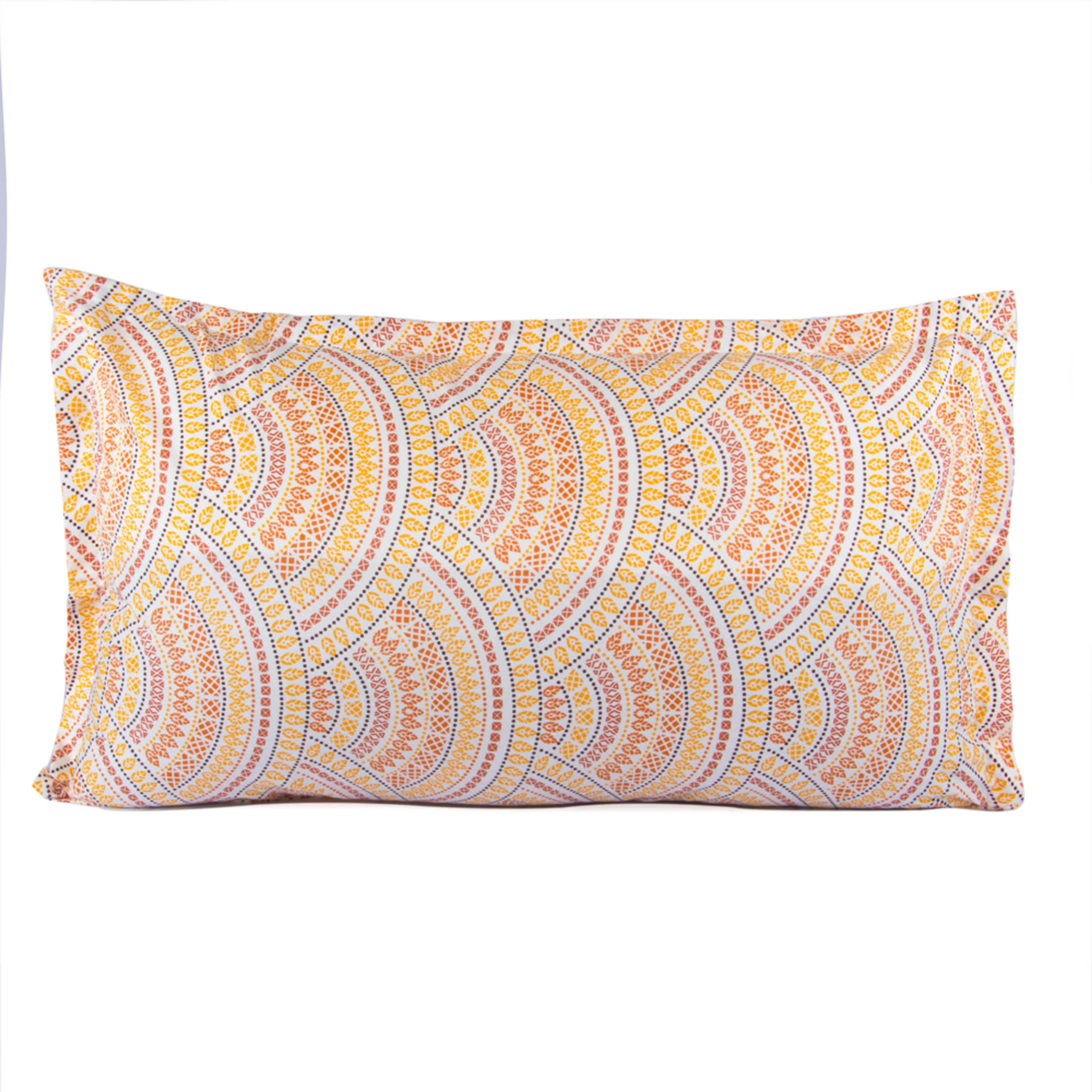 Wakefit 100% Cotton 200 TC Pillow Cover, Standard, Sunrise, Set of 4 Standard, Set of 4, Cotton, SUNRISE 6 Wakefit 100% Cotton 200 TC Pillow Cover, Standard, Sunrise, Set of 4 Standard, Set of 4, Cotton, SUNRISE
