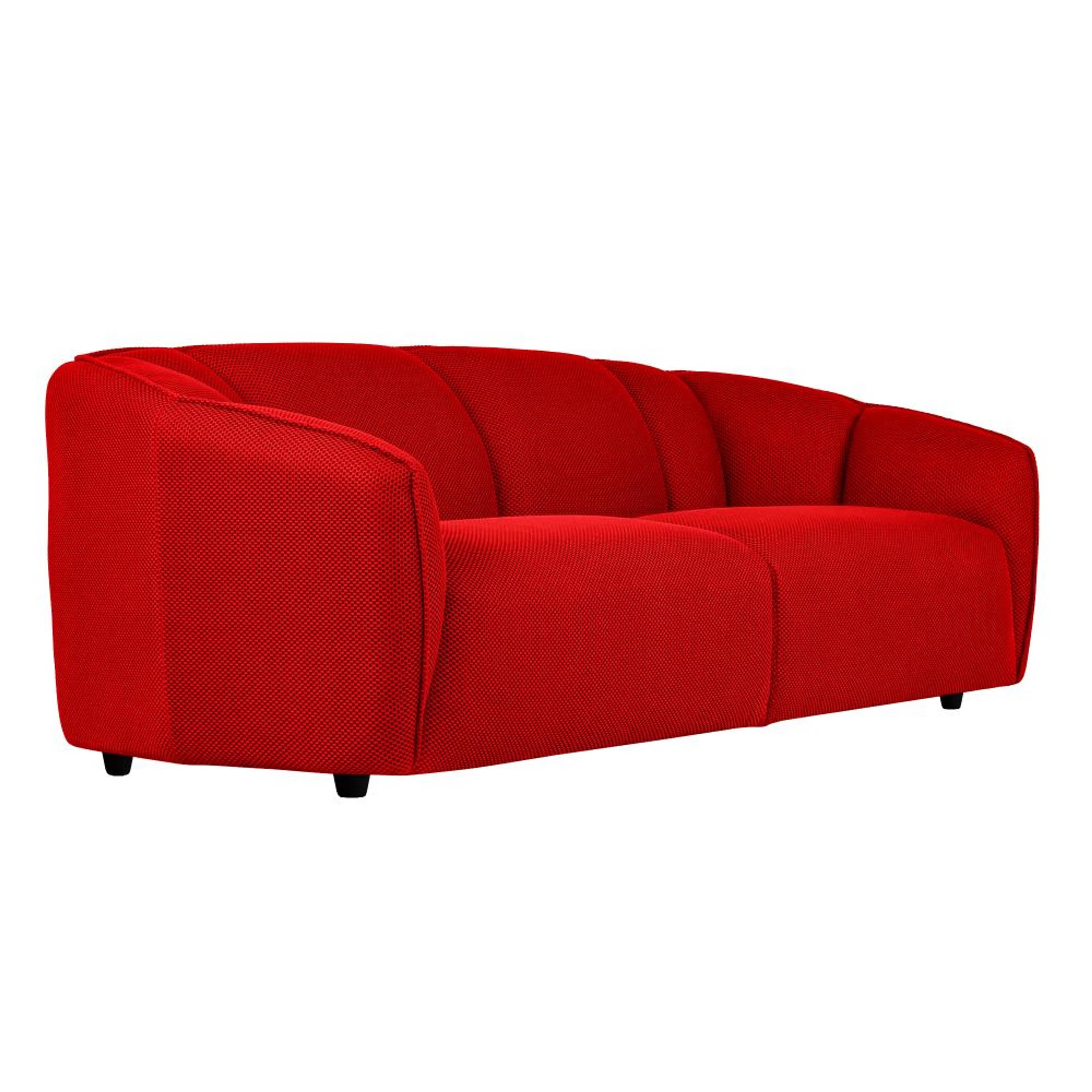 Wakefit Gozo Sofa Set (3+2) Seater Regular, Set (3+2), Red 4 Wakefit Gozo Sofa Set (3+2) Seater Regular, Set (3+2), Red