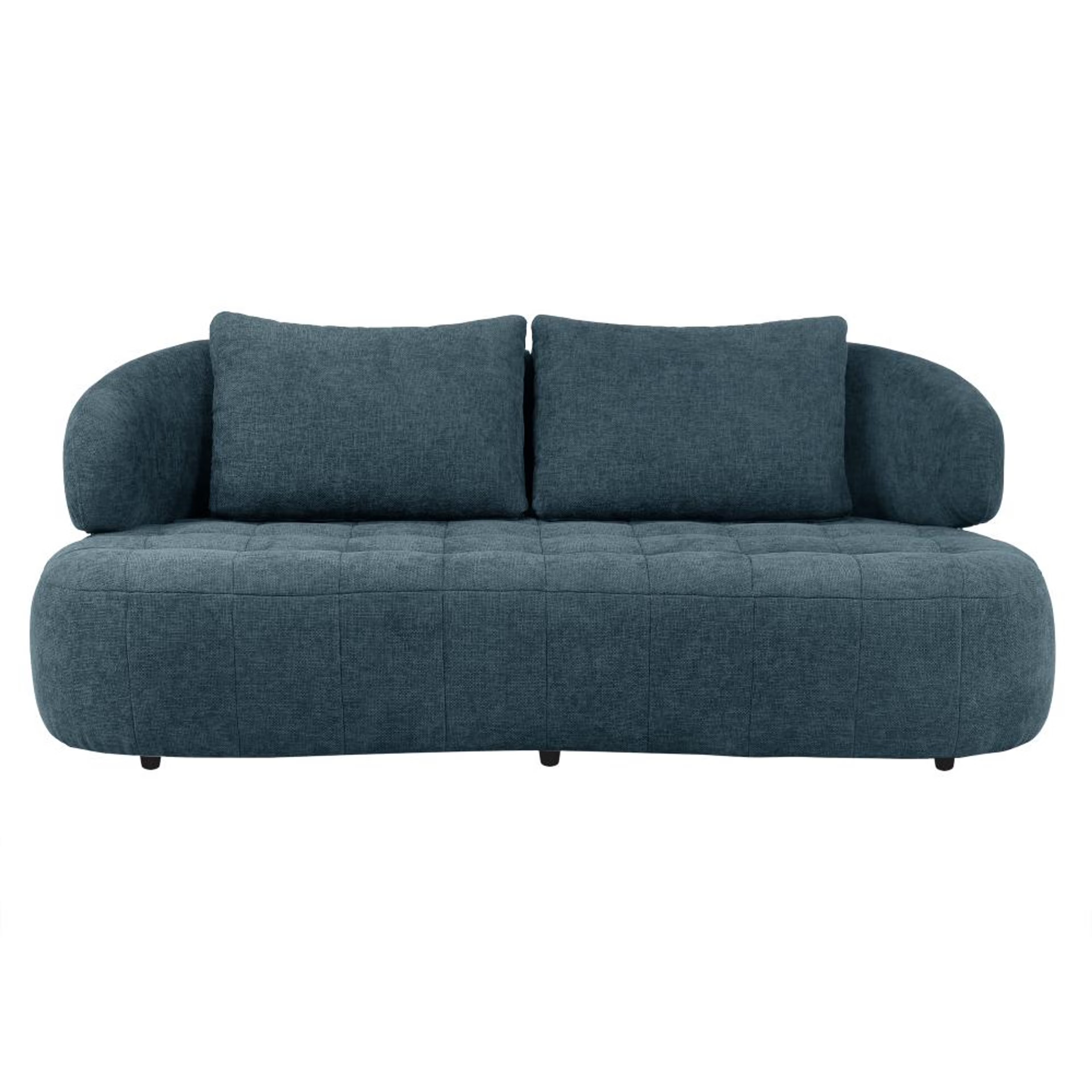 Home 35 Wakefit Samos Sofa - Two Seater Regular, Two Seater, Blue