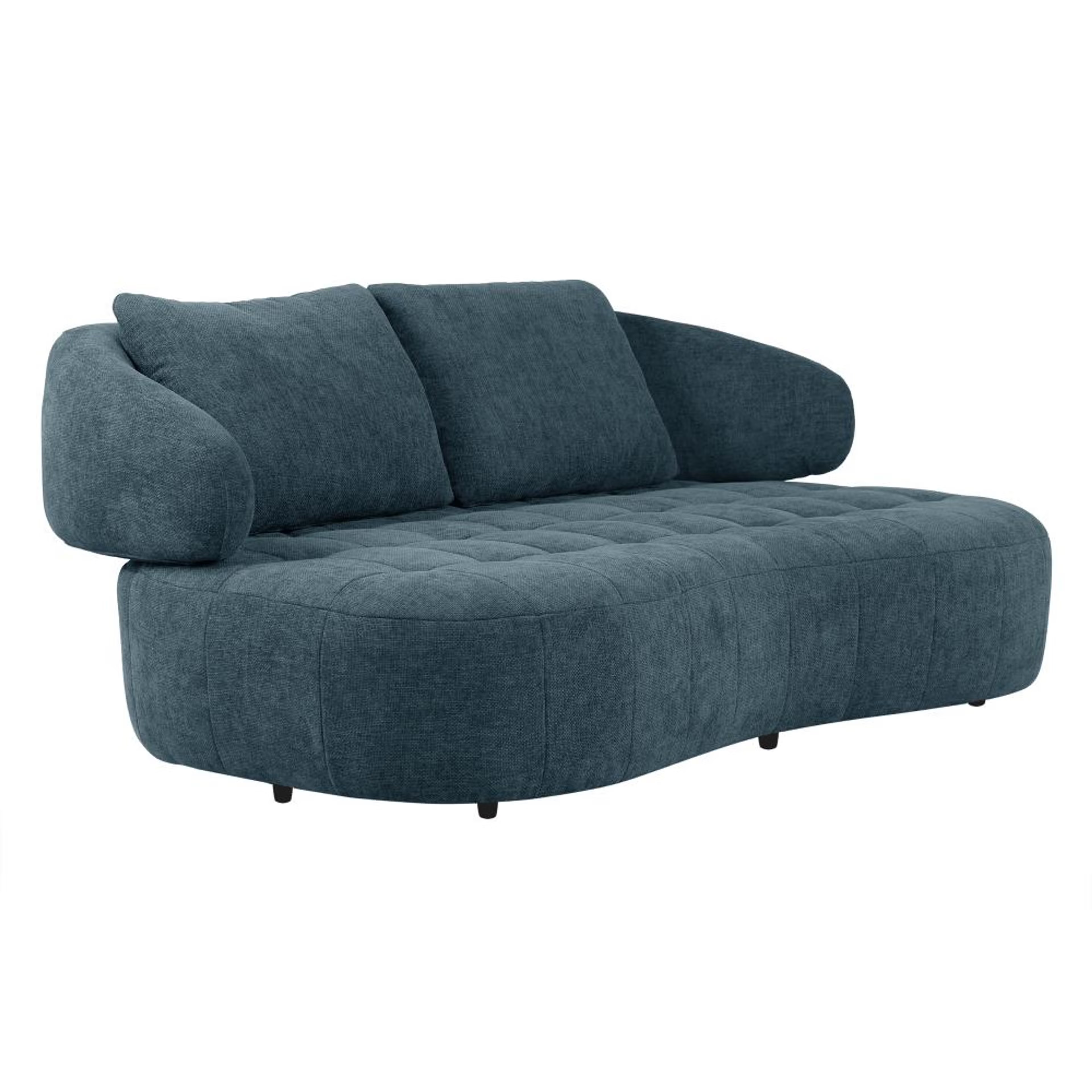 Wakefit Samos Sofa - Two Seater Regular, Two Seater, Blue 4 Wakefit Samos Sofa - Two Seater Regular, Two Seater, Blue