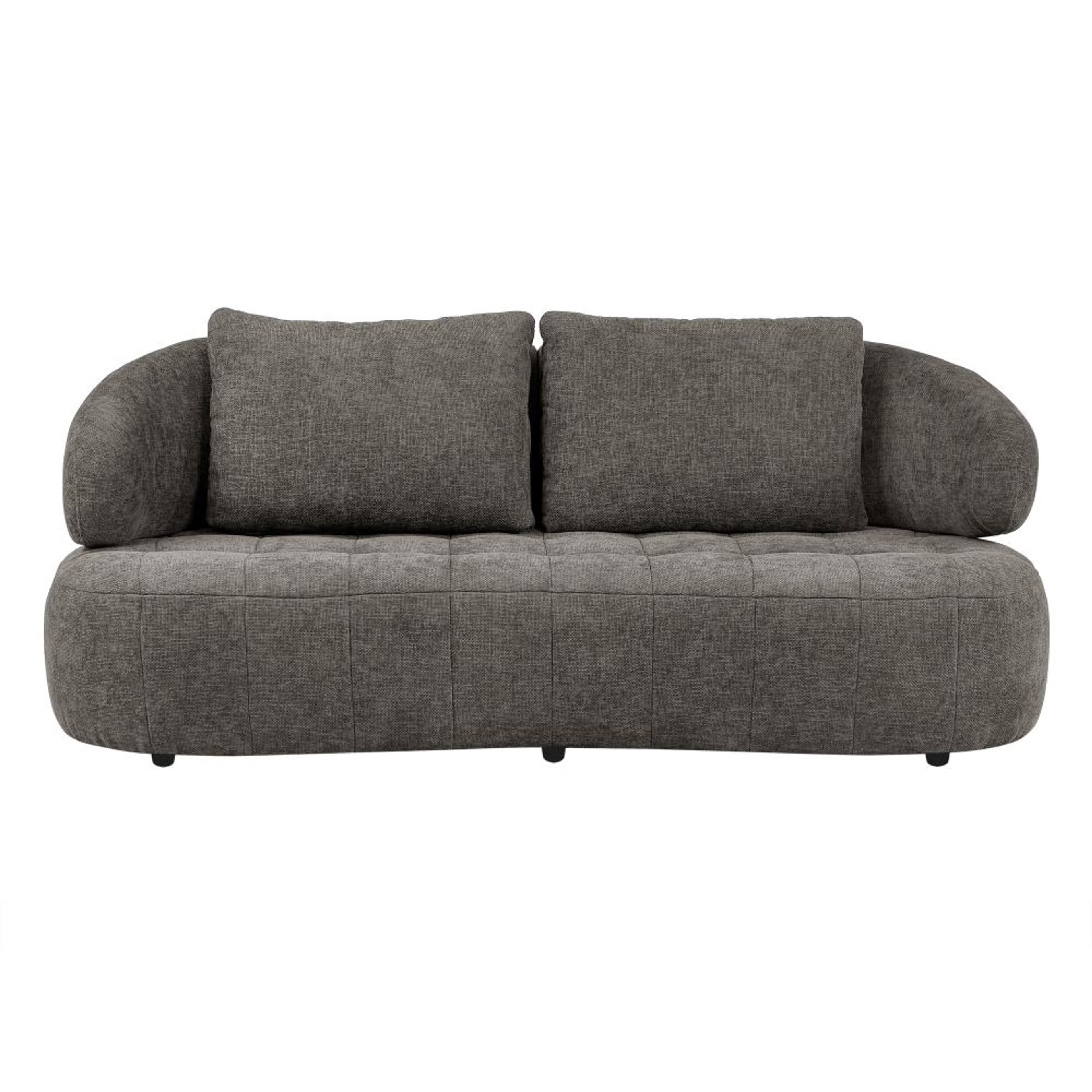 Home 34 Wakefit Samos Sofa - Two Seater Regular, Two Seater, Grey