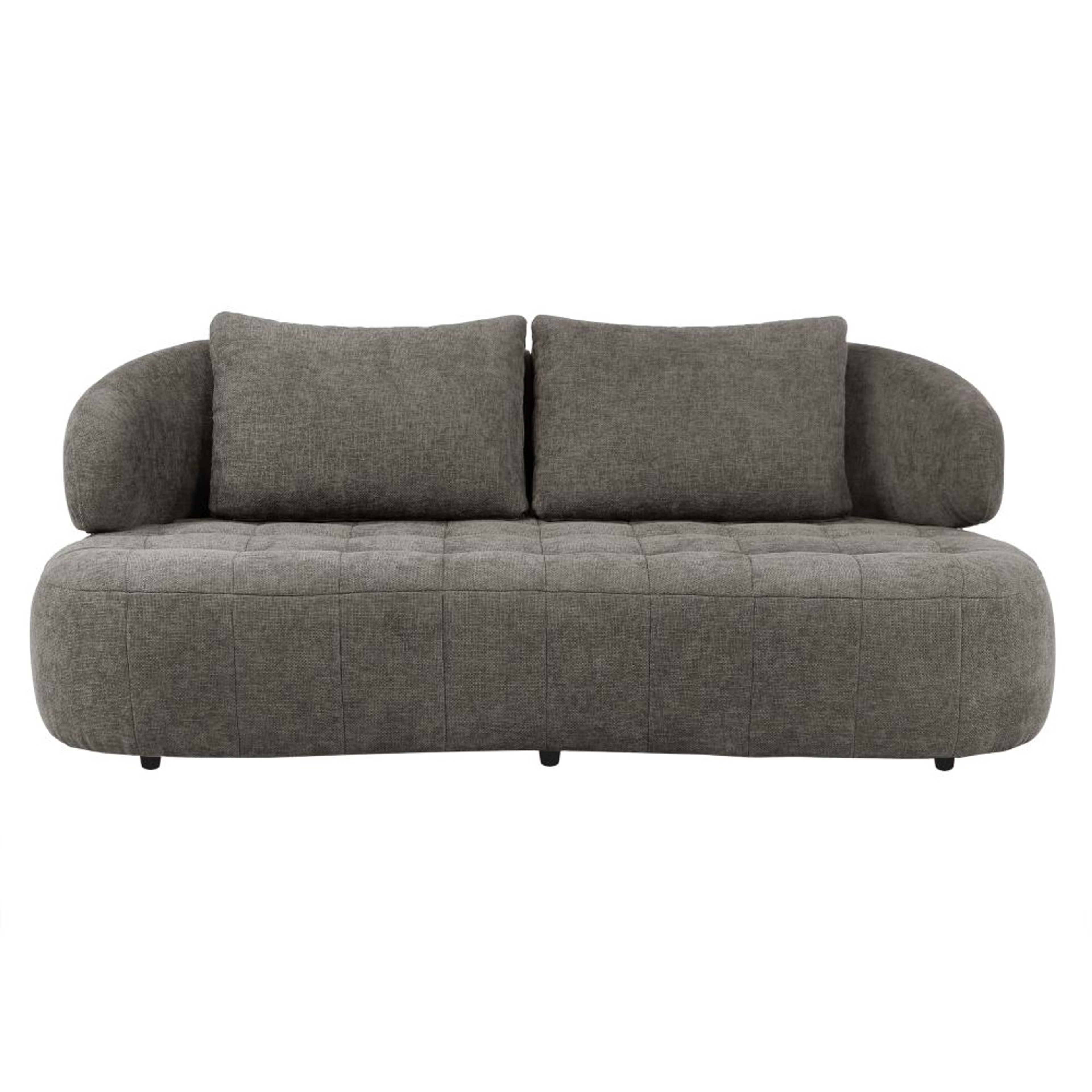 Home 35 Wakefit Samos Sofa - Two Seater Regular, Two Seater, Grey