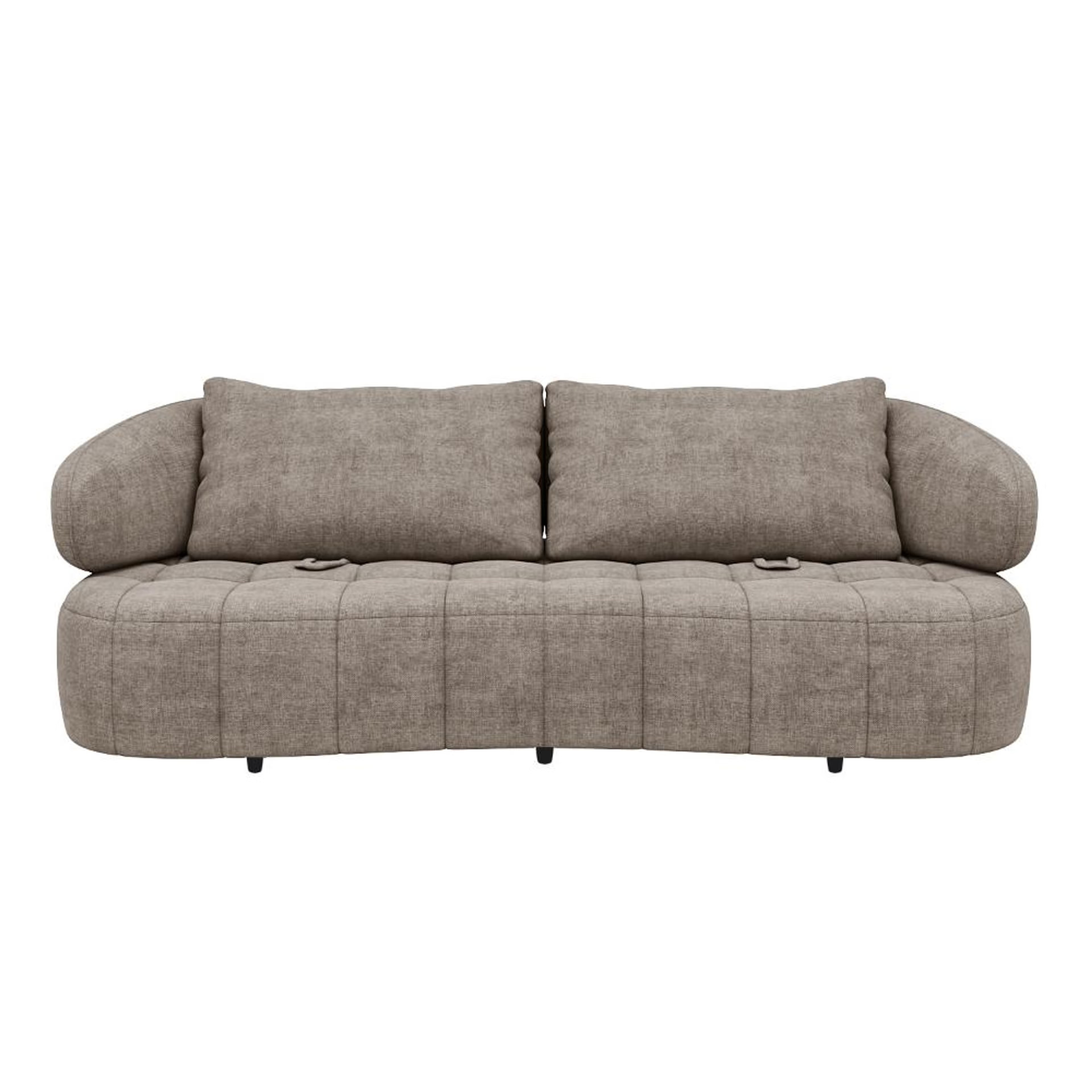 Home 34 Wakefit Samos Sofa - Three Seater Regular, Three Seater, Taupe