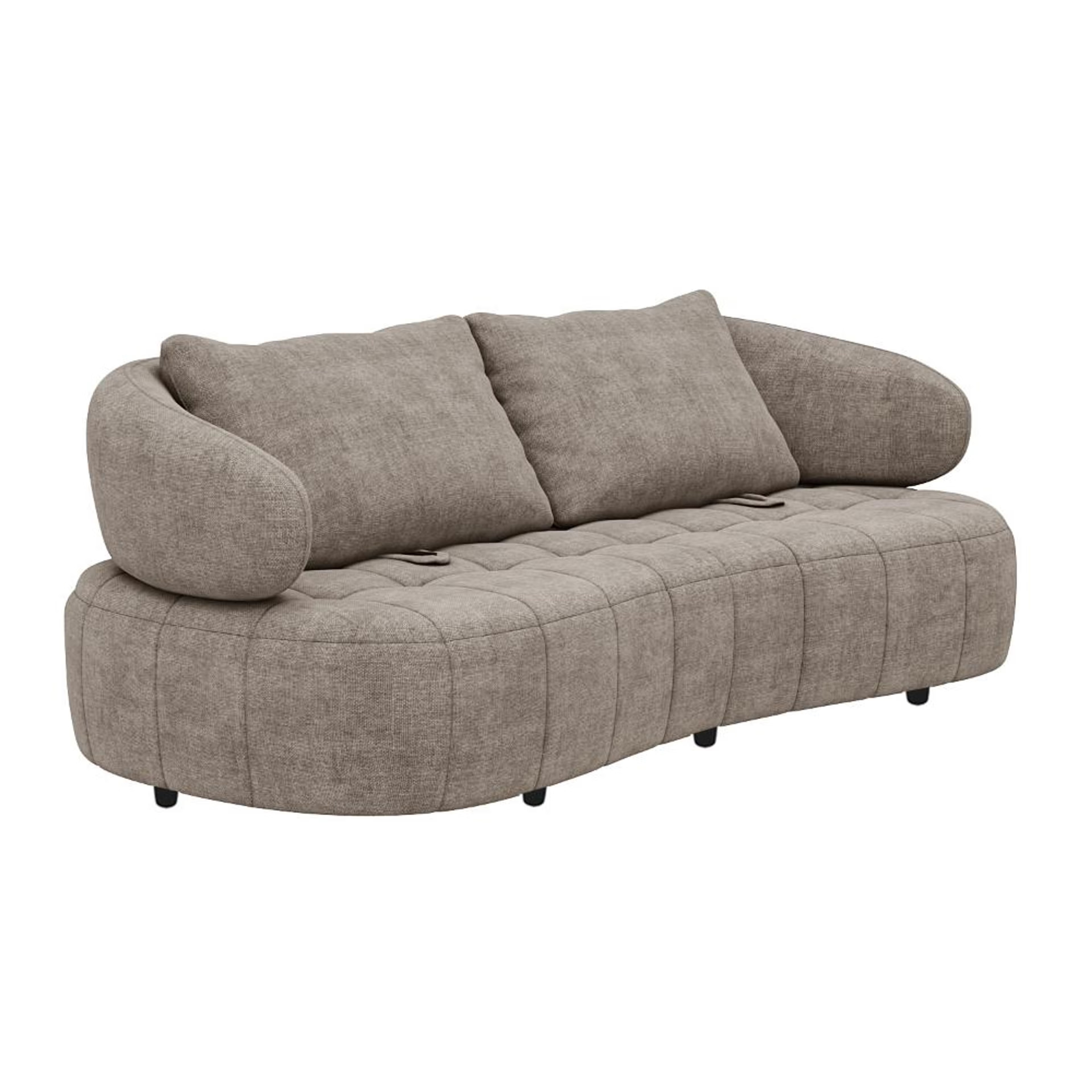 Wakefit Samos Sofa - Three Seater Regular, Three Seater, Taupe 4 Wakefit Samos Sofa - Three Seater Regular, Three Seater, Taupe