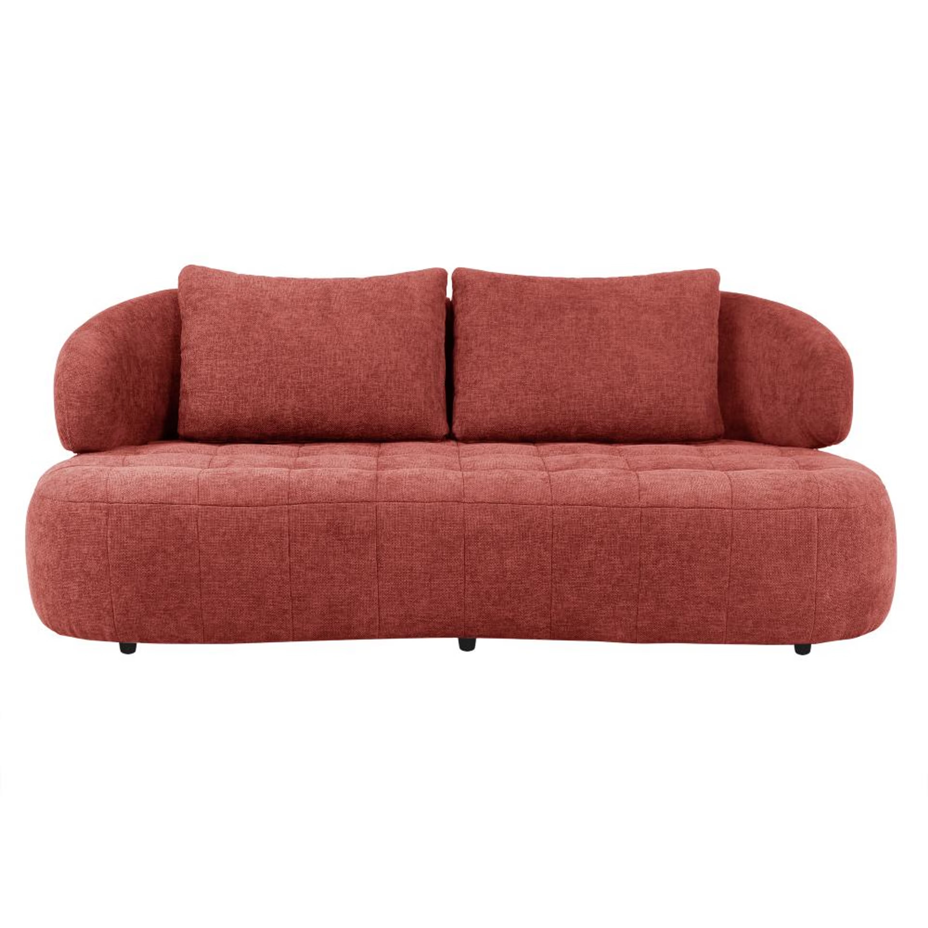 Wakefit Samos Sofa - Two Seater Regular, Two Seater, Maroon 3 Wakefit Samos Sofa - Two Seater Regular, Two Seater, Maroon