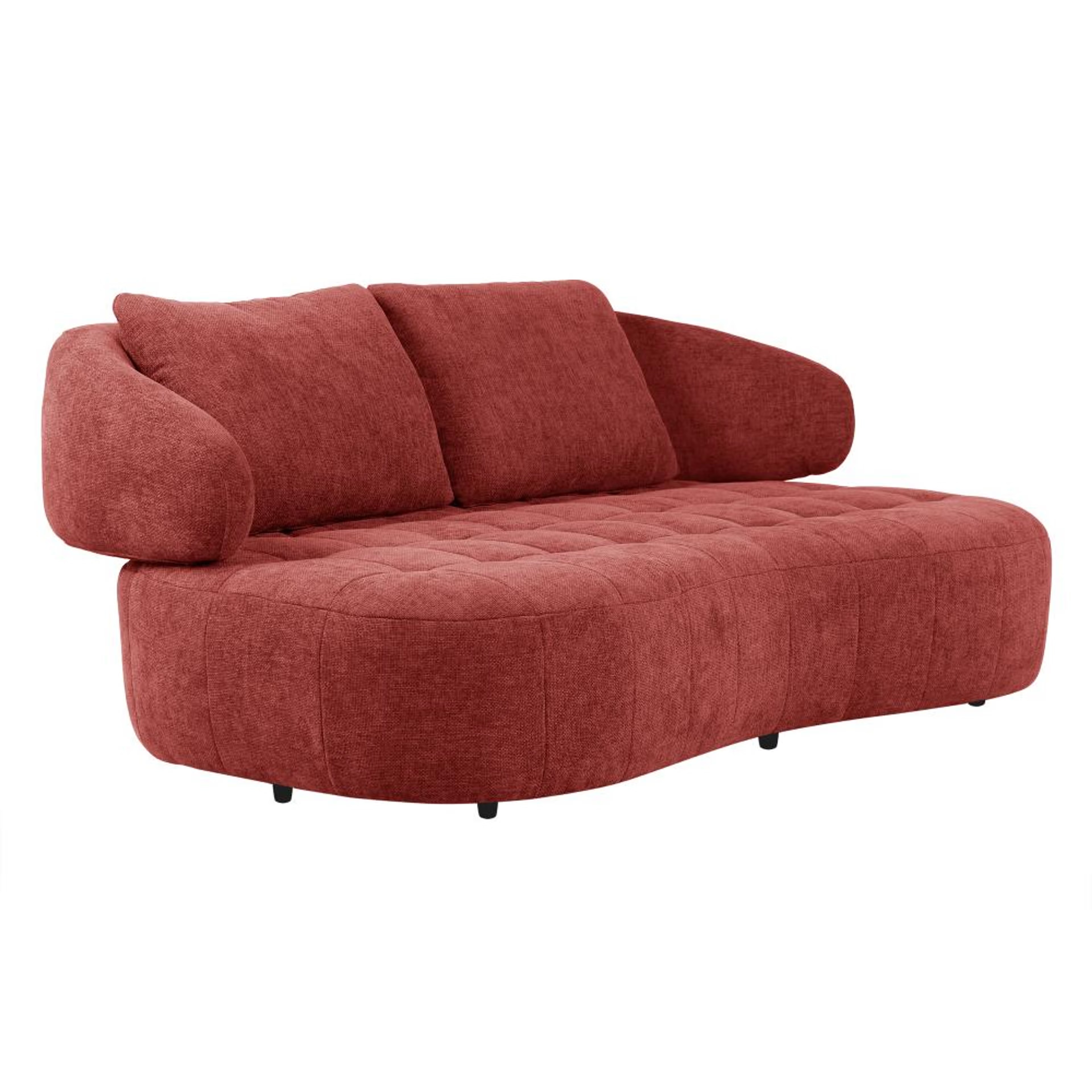 Wakefit Samos Sofa - Two Seater Regular, Two Seater, Maroon 4 Wakefit Samos Sofa - Two Seater Regular, Two Seater, Maroon