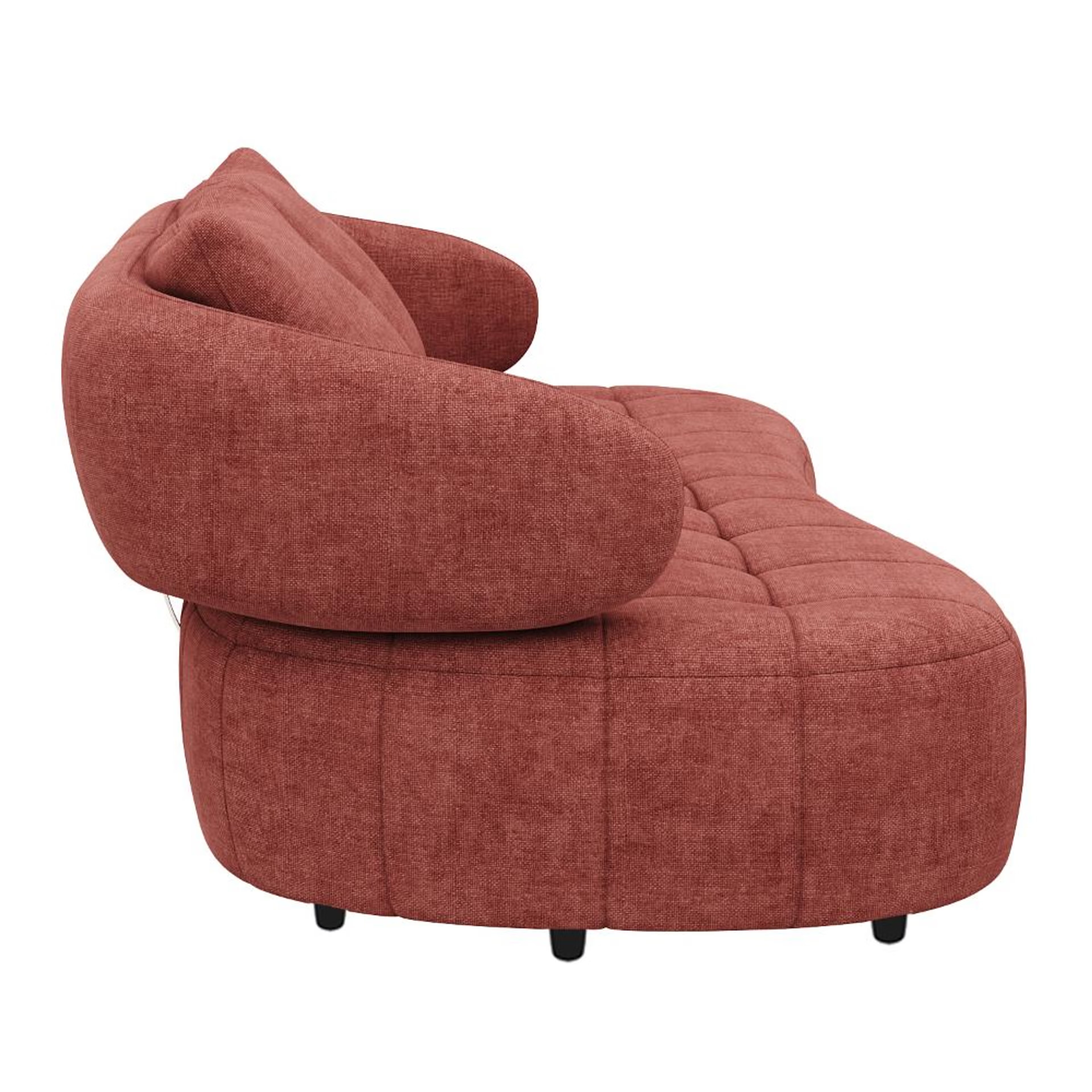 Wakefit Samos Sofa - Three Seater Regular, Three Seater, Maroon 6 Wakefit Samos Sofa - Three Seater Regular, Three Seater, Maroon