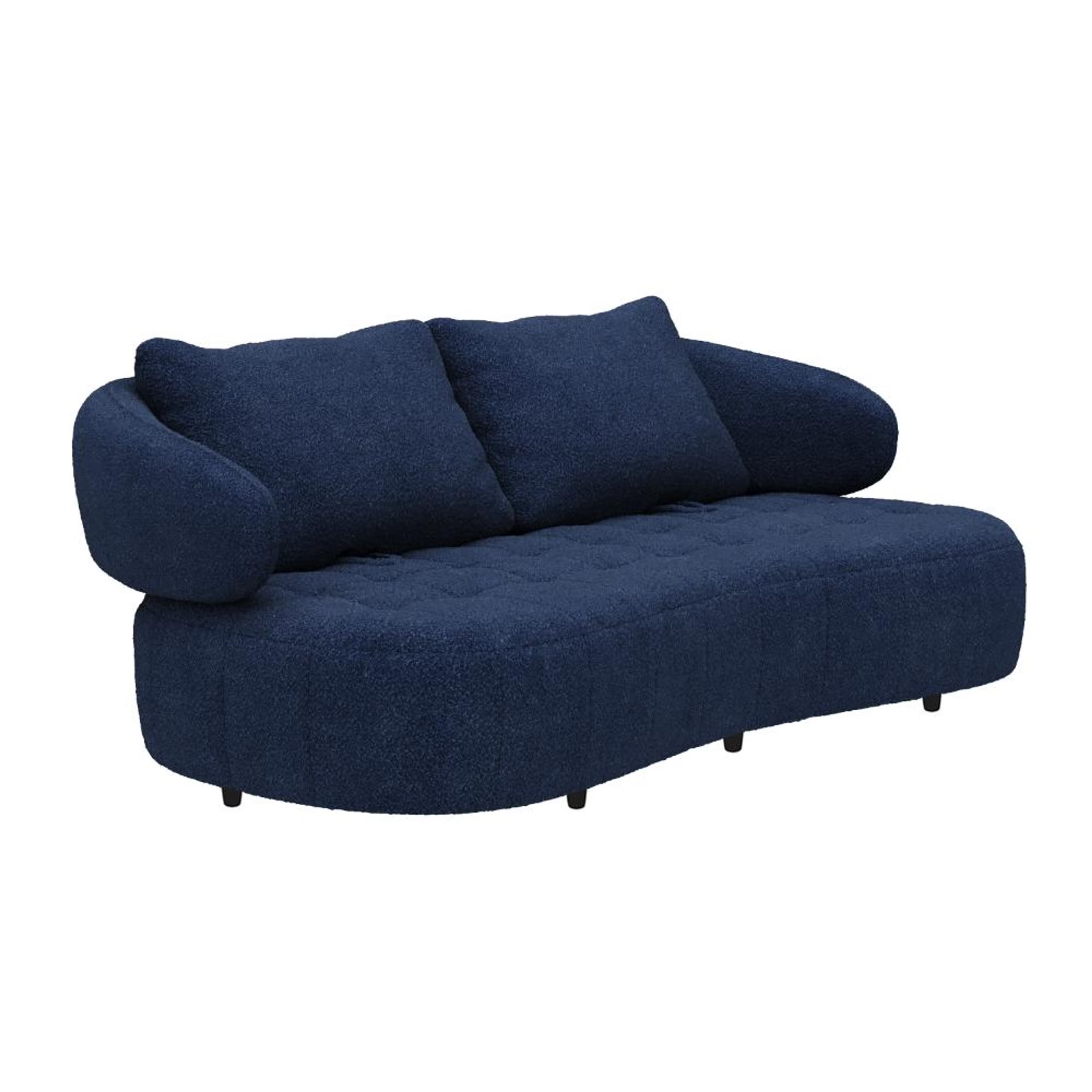 Wakefit Samos Sofa - Three Seater Regular, Three Seater, Blue 4 Wakefit Samos Sofa - Three Seater Regular, Three Seater, Blue