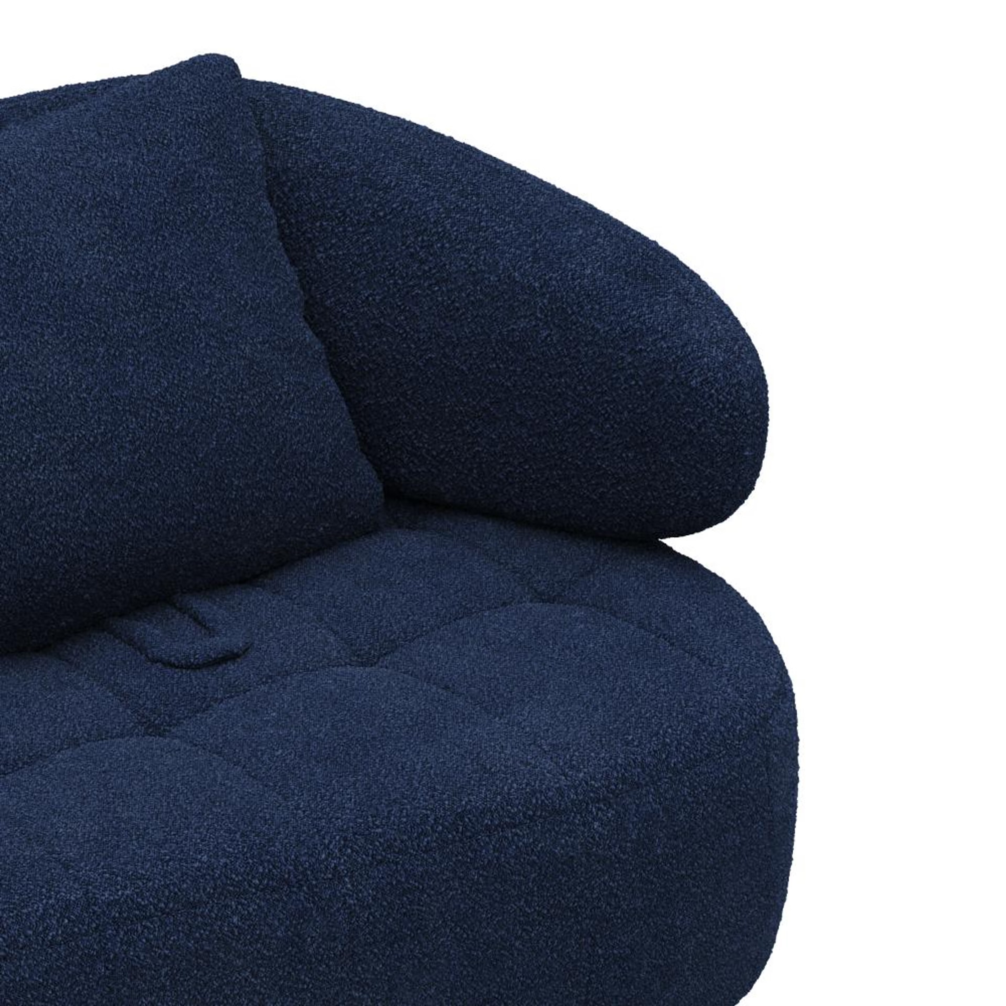 Wakefit Samos Sofa - Three Seater Regular, Three Seater, Blue 7 Wakefit Samos Sofa - Three Seater Regular, Three Seater, Blue