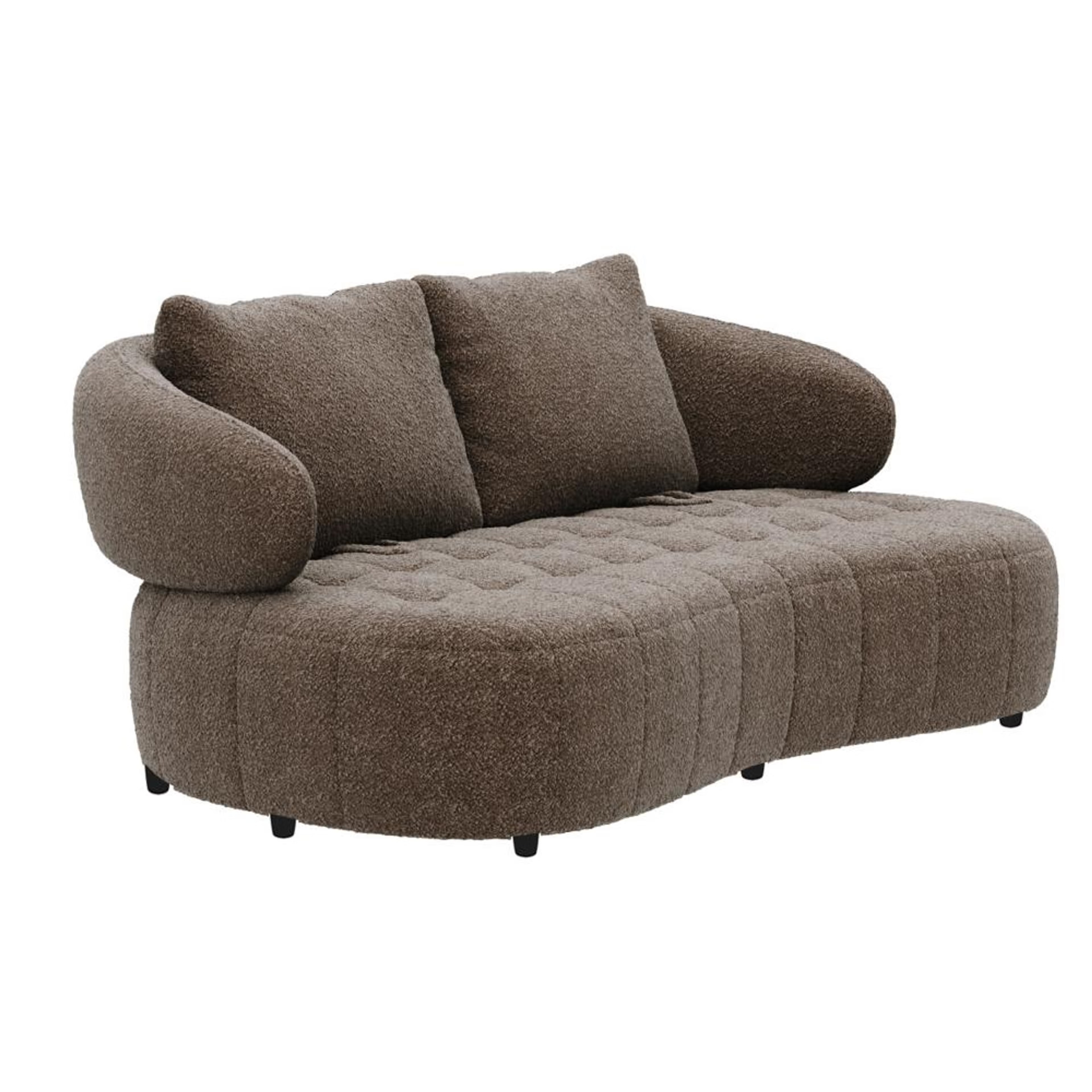 Wakefit Samos Sofa - Two Seater Regular, Two Seater, Brown 5 Wakefit Samos Sofa - Two Seater Regular, Two Seater, Brown