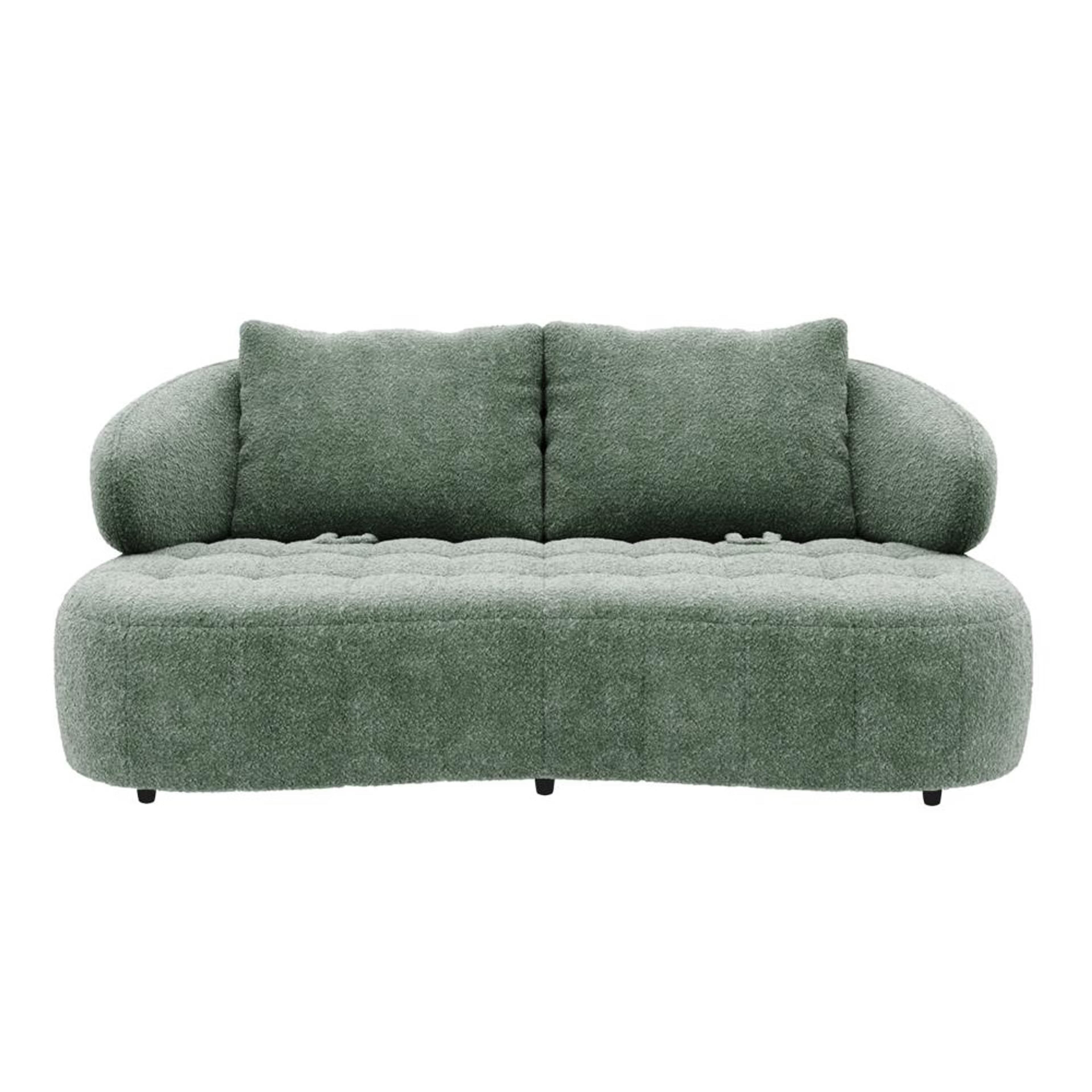 Home 27 Wakefit Samos Sofa - Two Seater Regular, Two Seater, Green