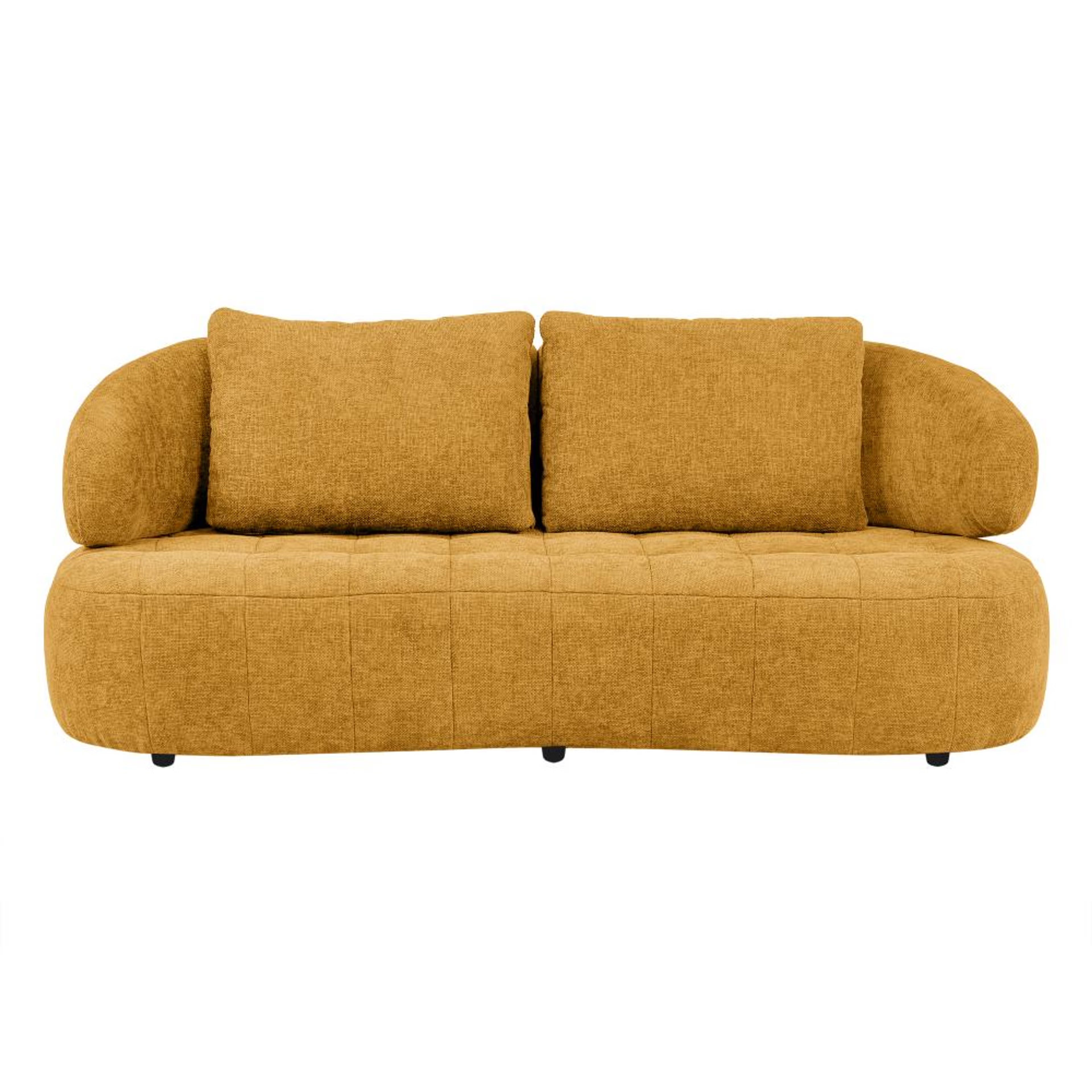 Home 34 Wakefit Samos Sofa Set (3+2) Seater Regular, Set (3+2), Yellow