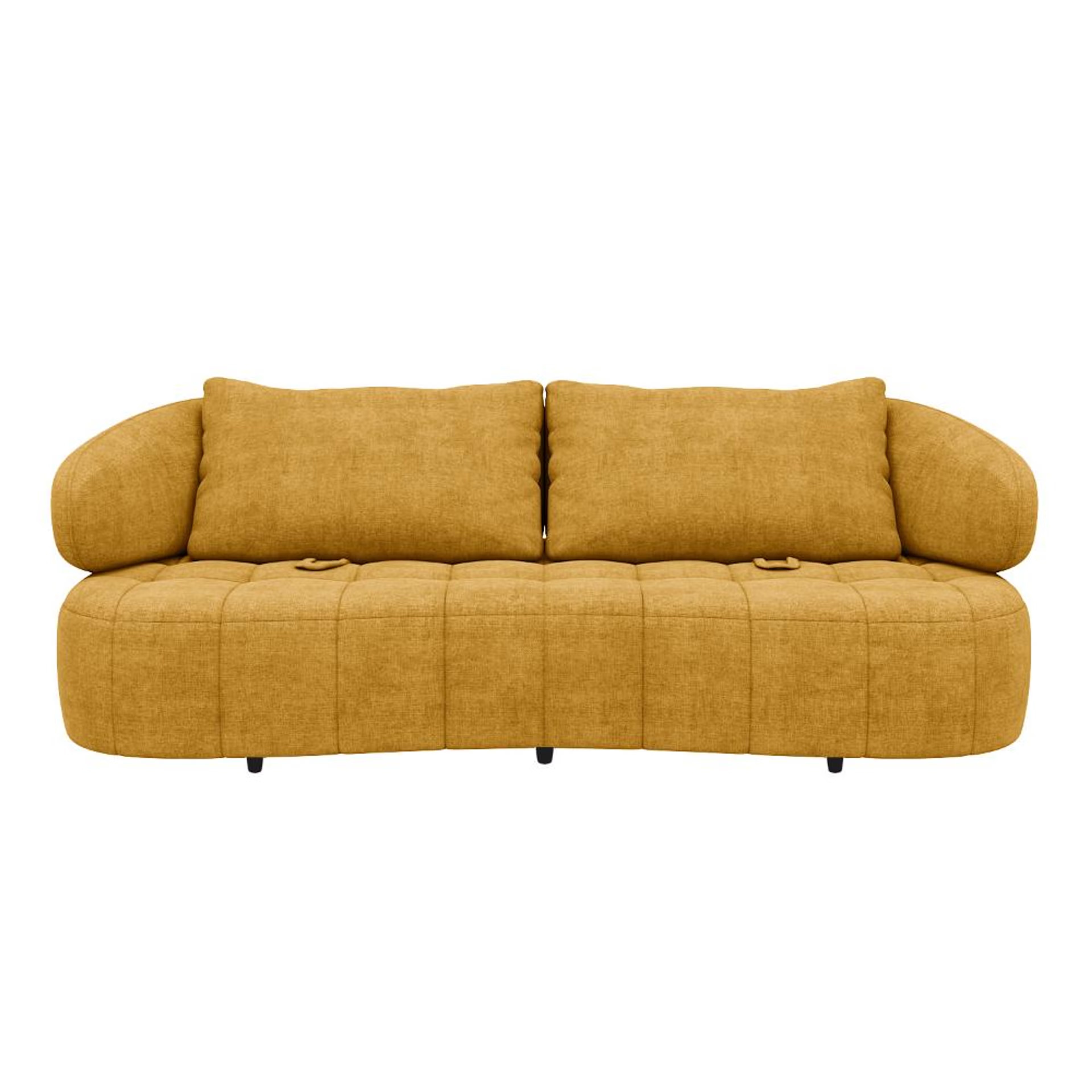 Home 35 Wakefit Samos Sofa Set (3+2) Seater Regular, Set (3+2), Yellow