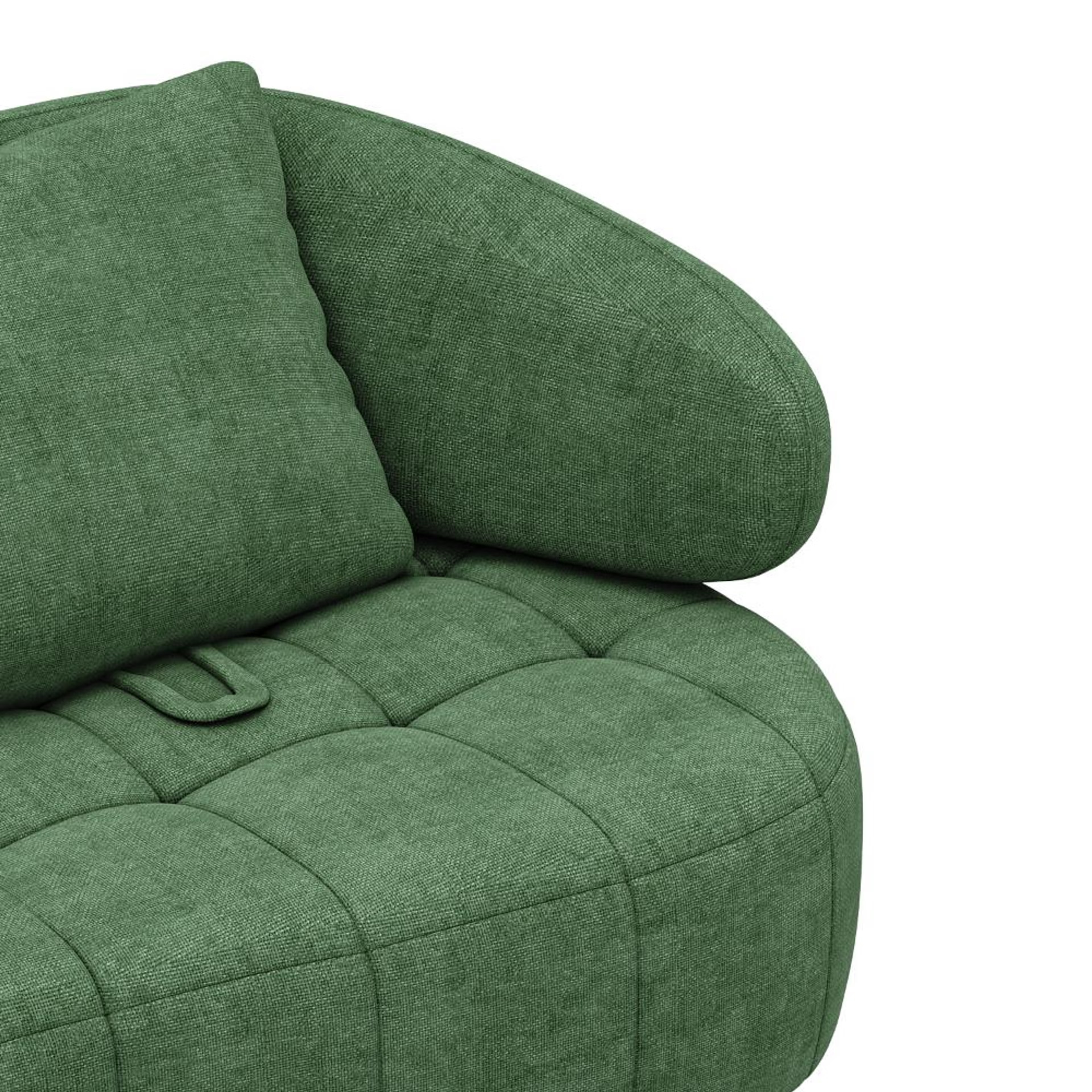 Wakefit Samos Sofa Set (3+2) Seater Regular, Set (3+2), Green 7 Wakefit Samos Sofa Set (3+2) Seater Regular, Set (3+2), Green