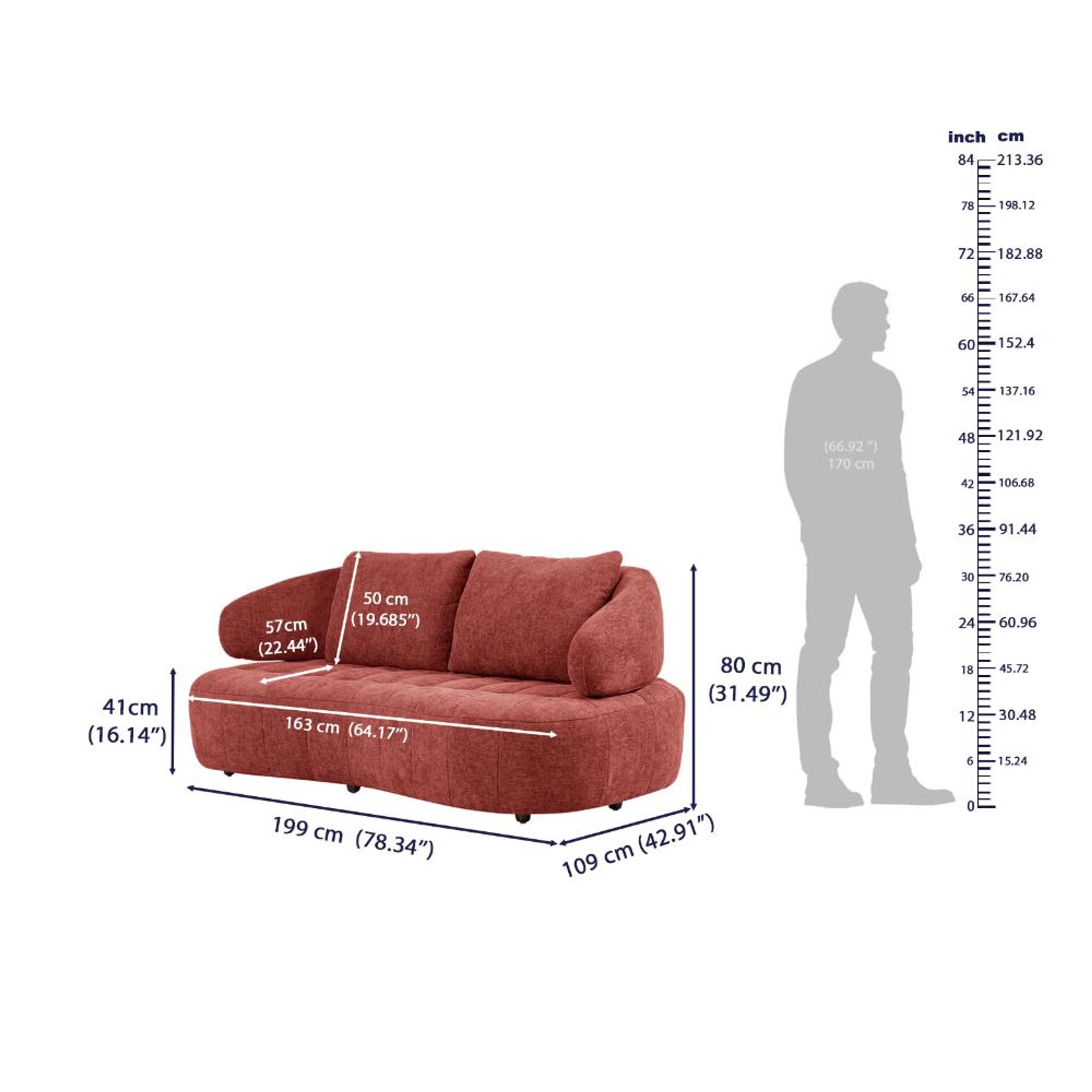 Wakefit Samos Sofa Set (3+2) Seater Regular, Set (3+2), Maroon 11 Wakefit Samos Sofa Set (3+2) Seater Regular, Set (3+2), Maroon