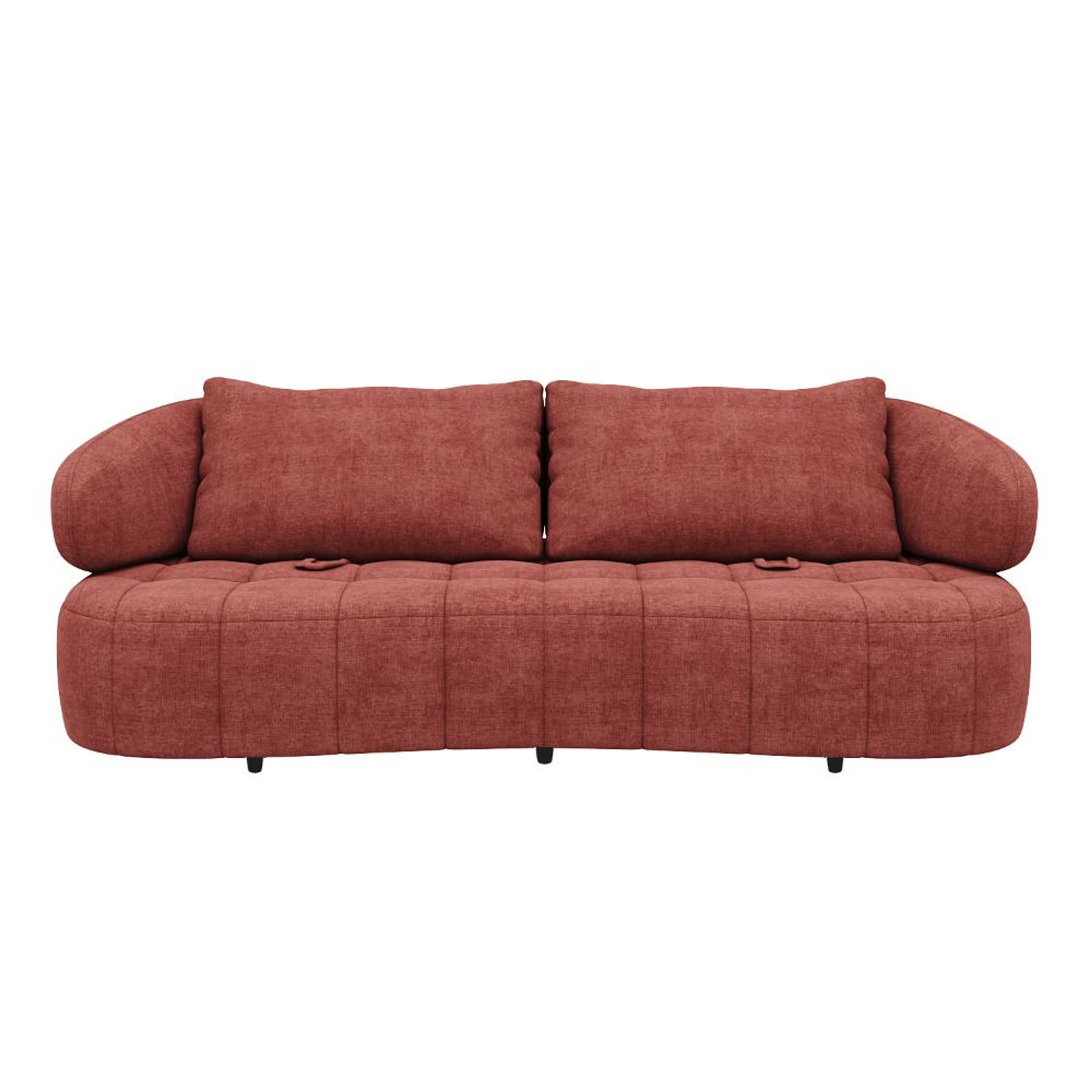 Home 27 Wakefit Samos Sofa Set (3+2) Seater Regular, Set (3+2), Maroon