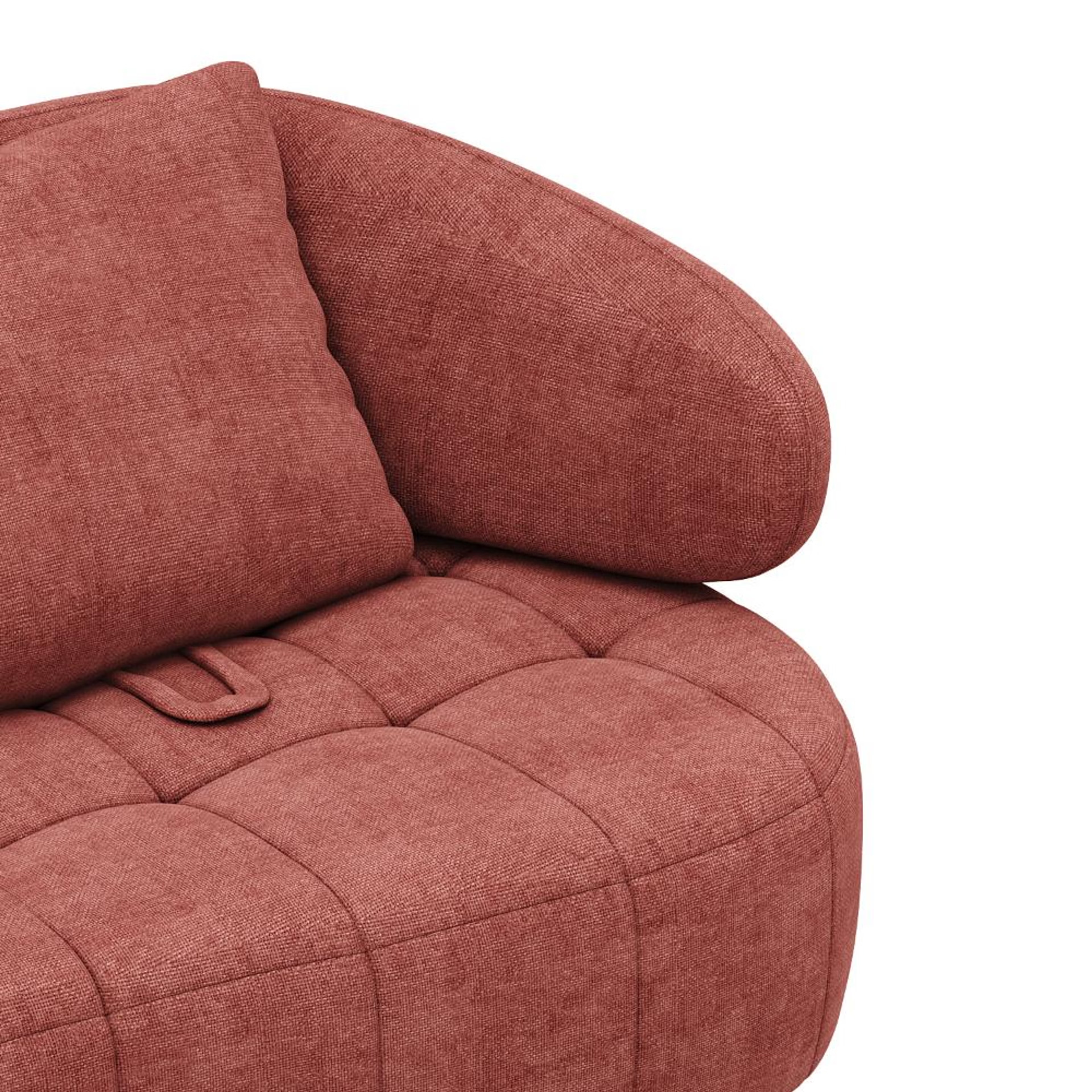 Wakefit Samos Sofa Set (3+2) Seater Regular, Set (3+2), Maroon 7 Wakefit Samos Sofa Set (3+2) Seater Regular, Set (3+2), Maroon