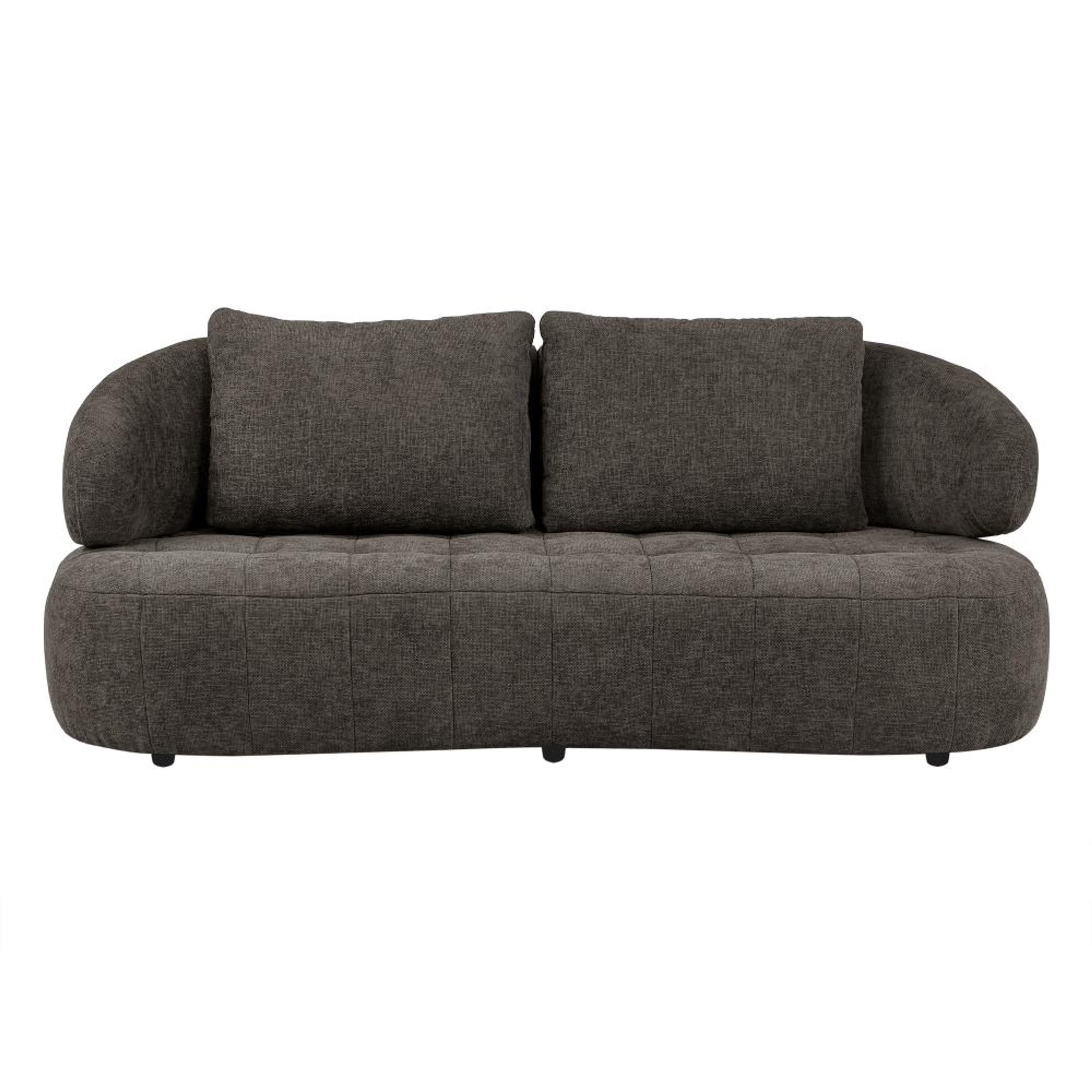 Wakefit Samos Sofa Set (3+2) Seater Regular, Set (3+2), Brown