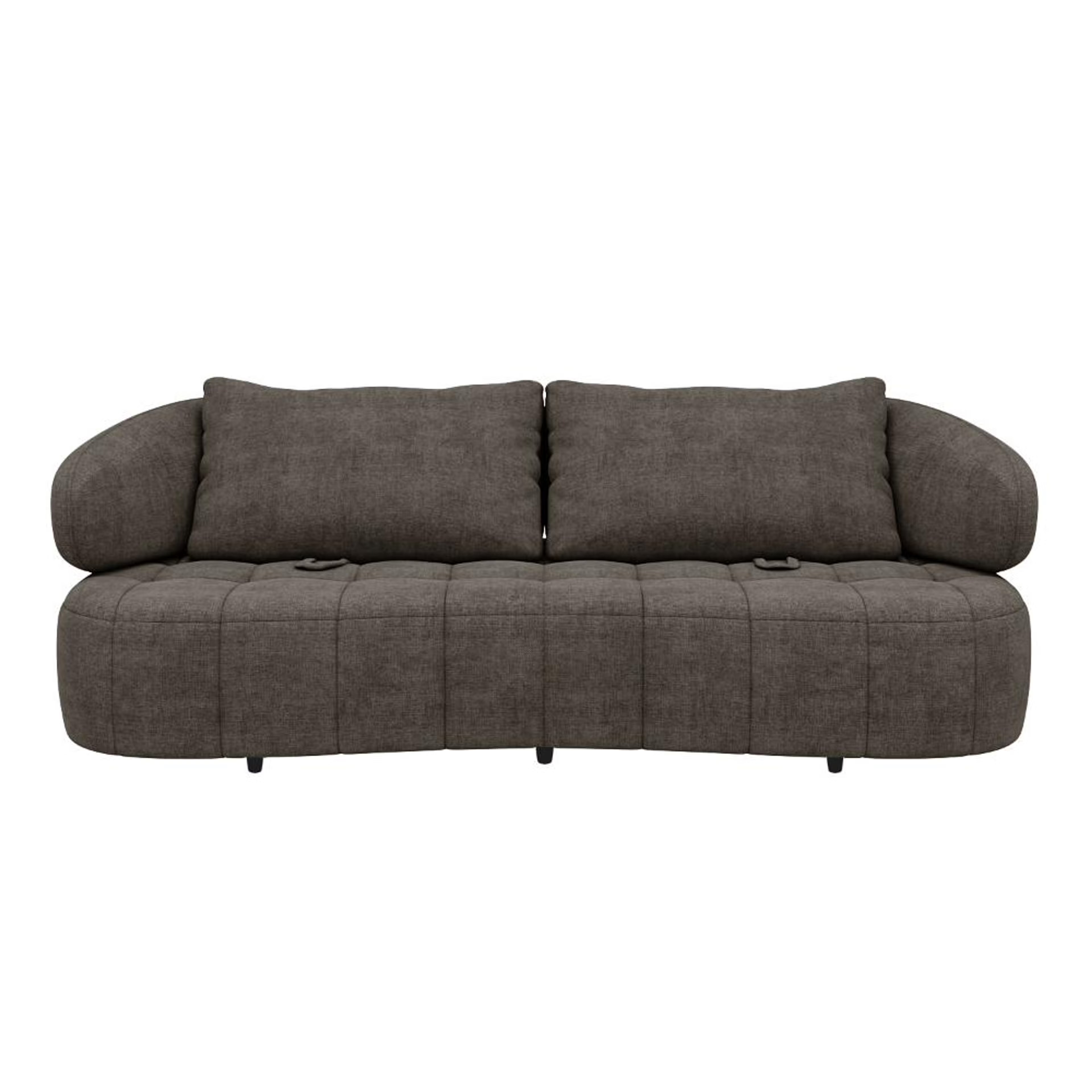 Wakefit Samos Sofa Set (3+2) Seater Regular, Set (3+2), Brown