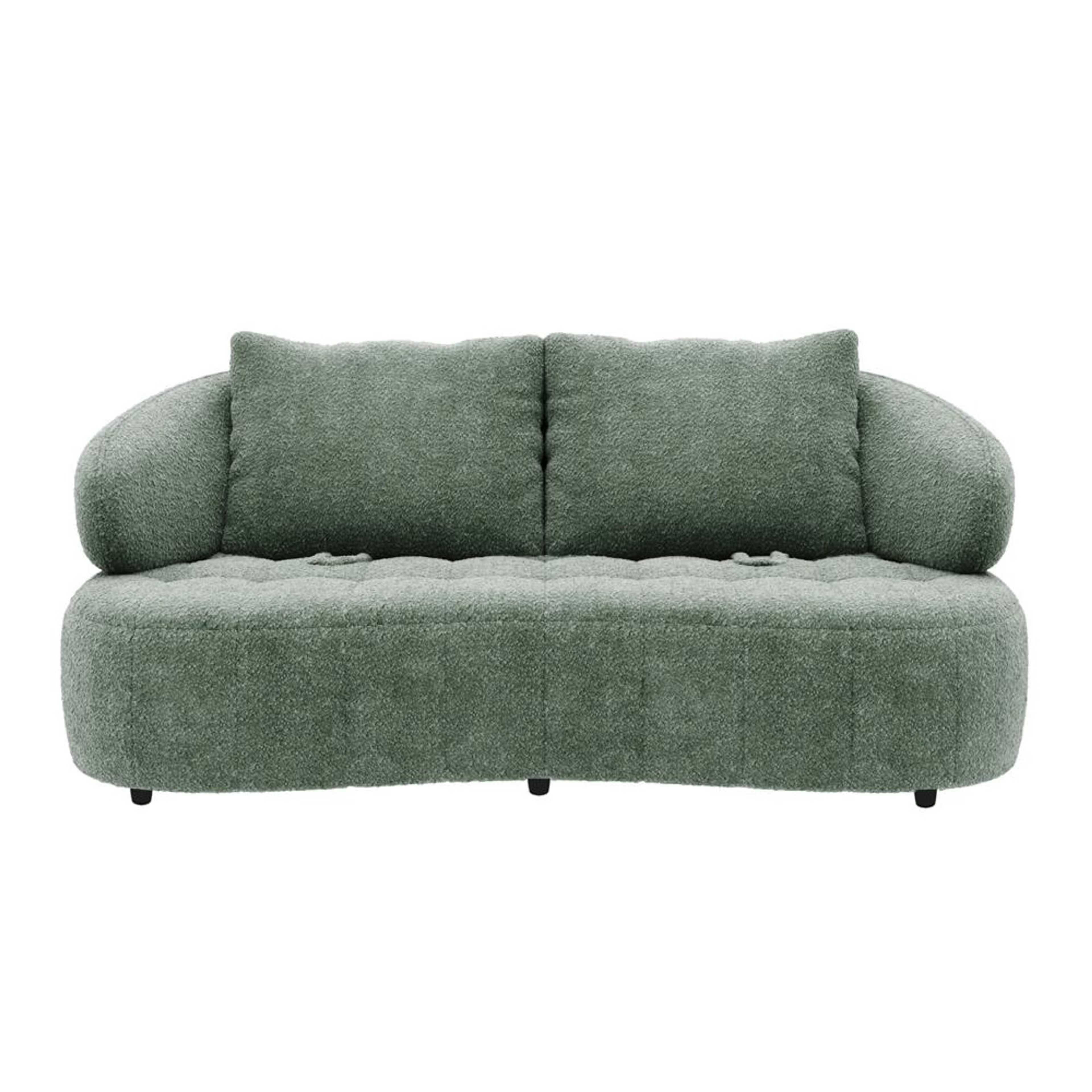Home 42 Wakefit Samos Sofa Set (3+2) Seater Regular, Set (3+2), Green