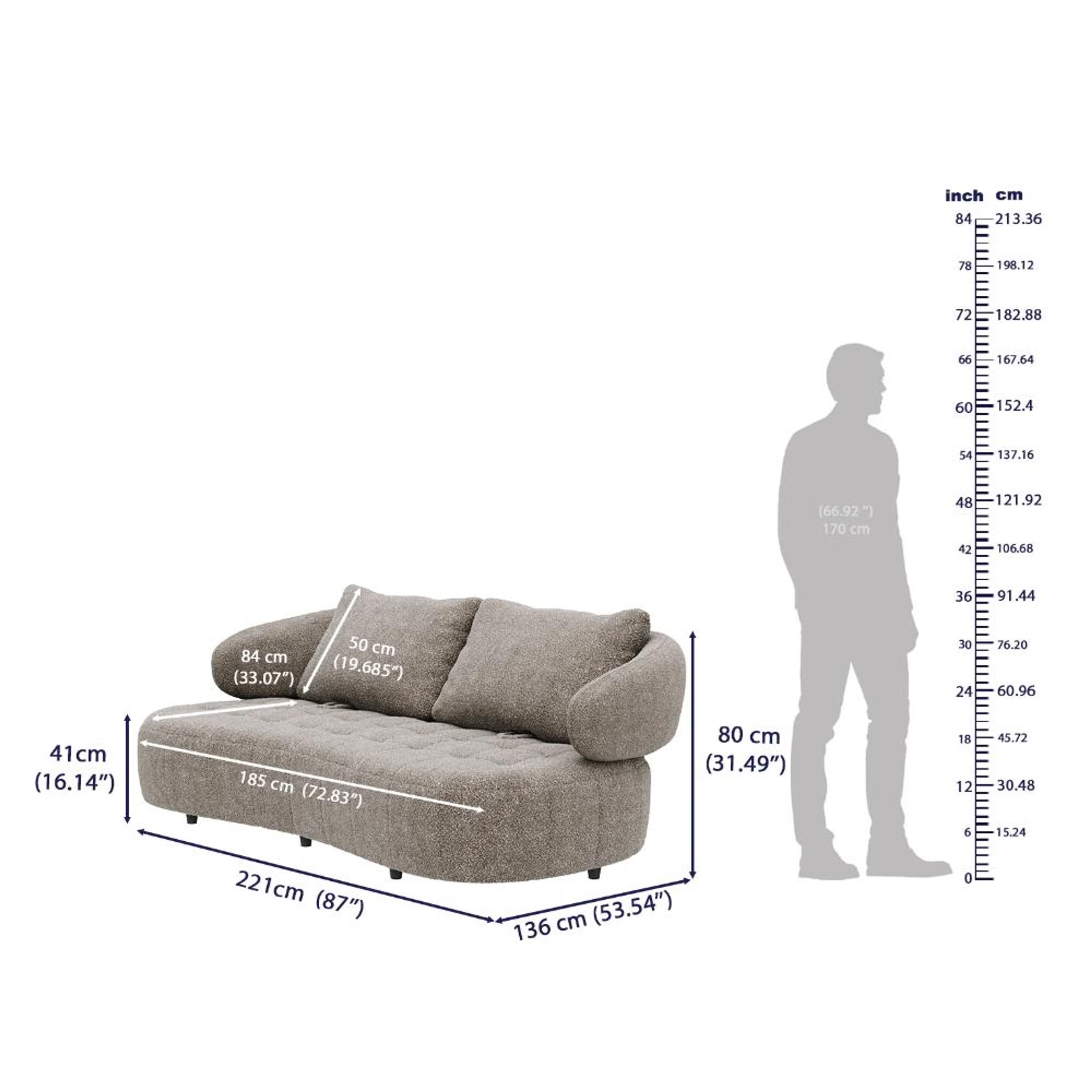 Wakefit Samos Sofa Set (3+2) Seater Regular, Set (3+2), Beige 10 Wakefit Samos Sofa Set (3+2) Seater Regular, Set (3+2), Beige