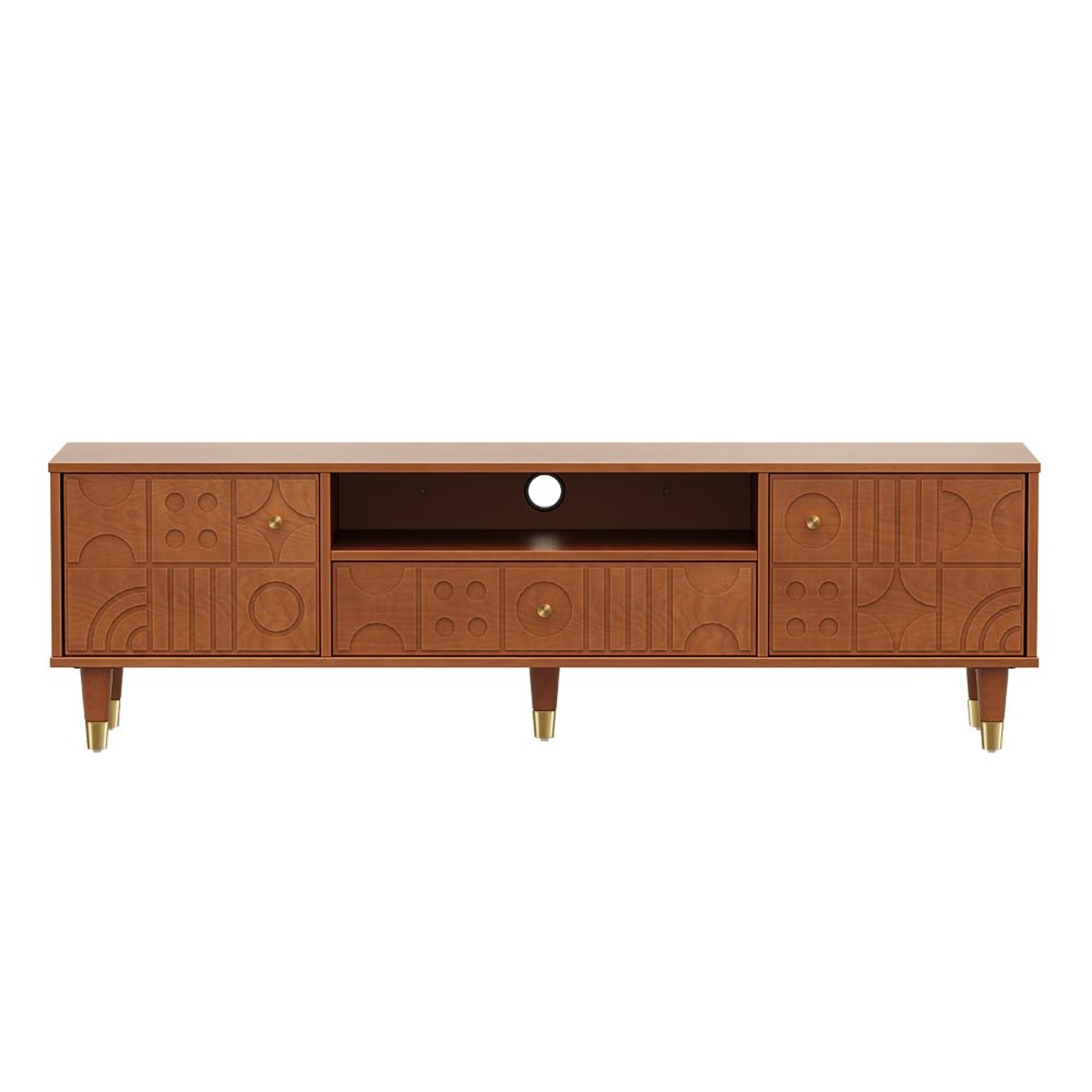 Wakefit Lunarix TV Unit Aurora Gold
