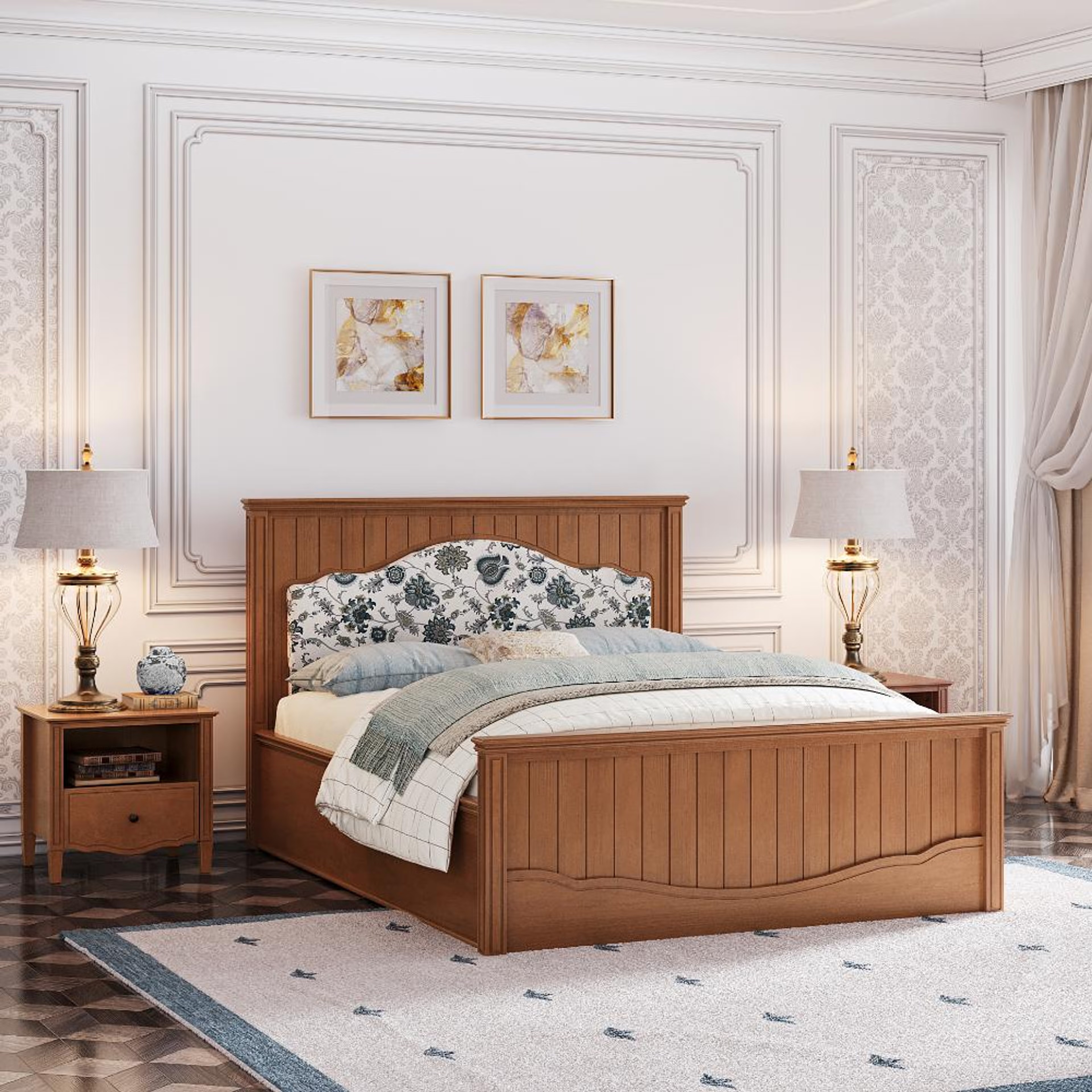 Wakefit Anokhi Queen Storage Bed Queen - 78" x 60\