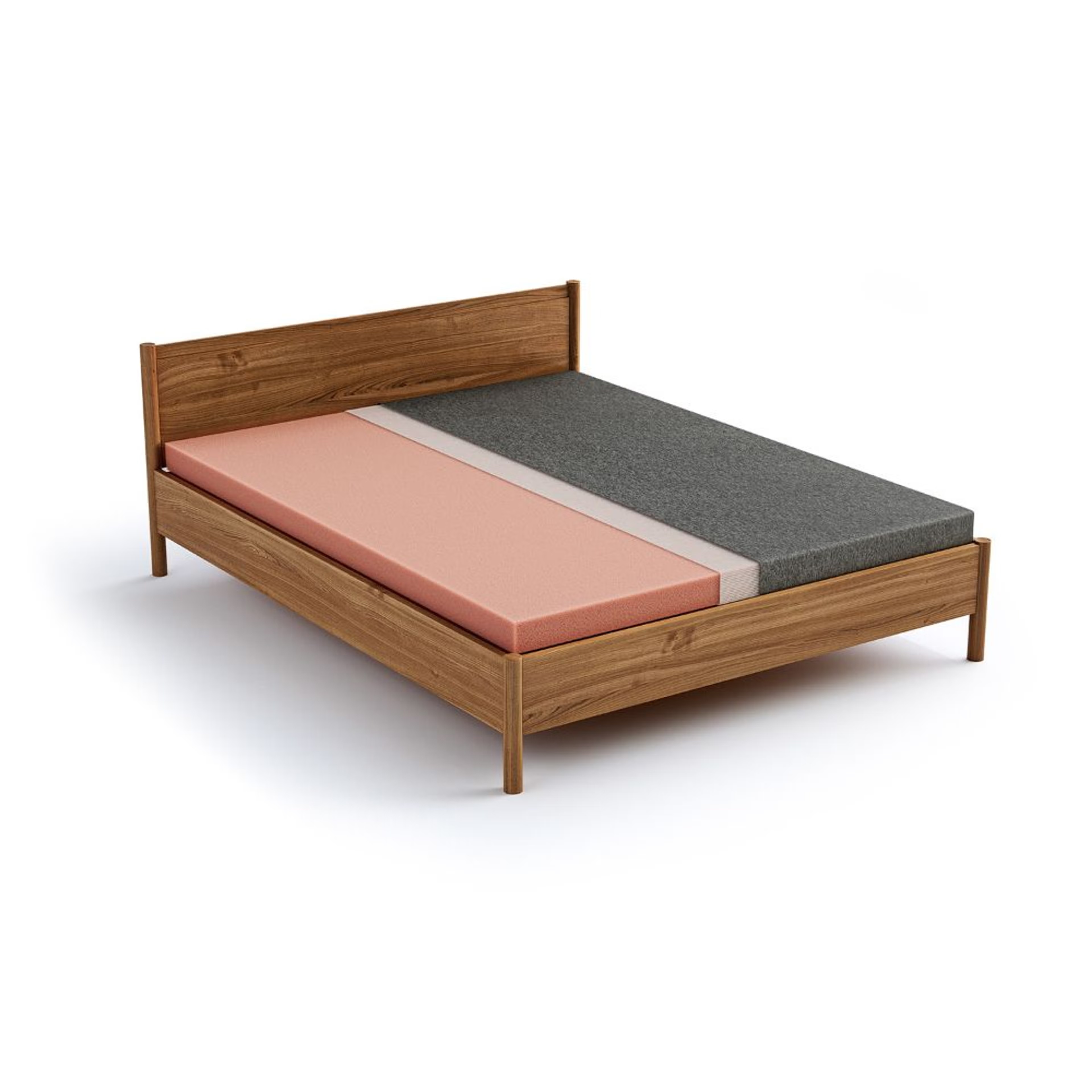 Wakefit DreamPod Medium Firm HR Foam Mattress Single - 78" x 30" x 3" - 1.98m x 76.2cm x 7.6cm 5 Wakefit DreamPod Medium Firm HR Foam Mattress Single - 78" x 30" x 3" - 1.98m x 76.2cm x 7.6cm