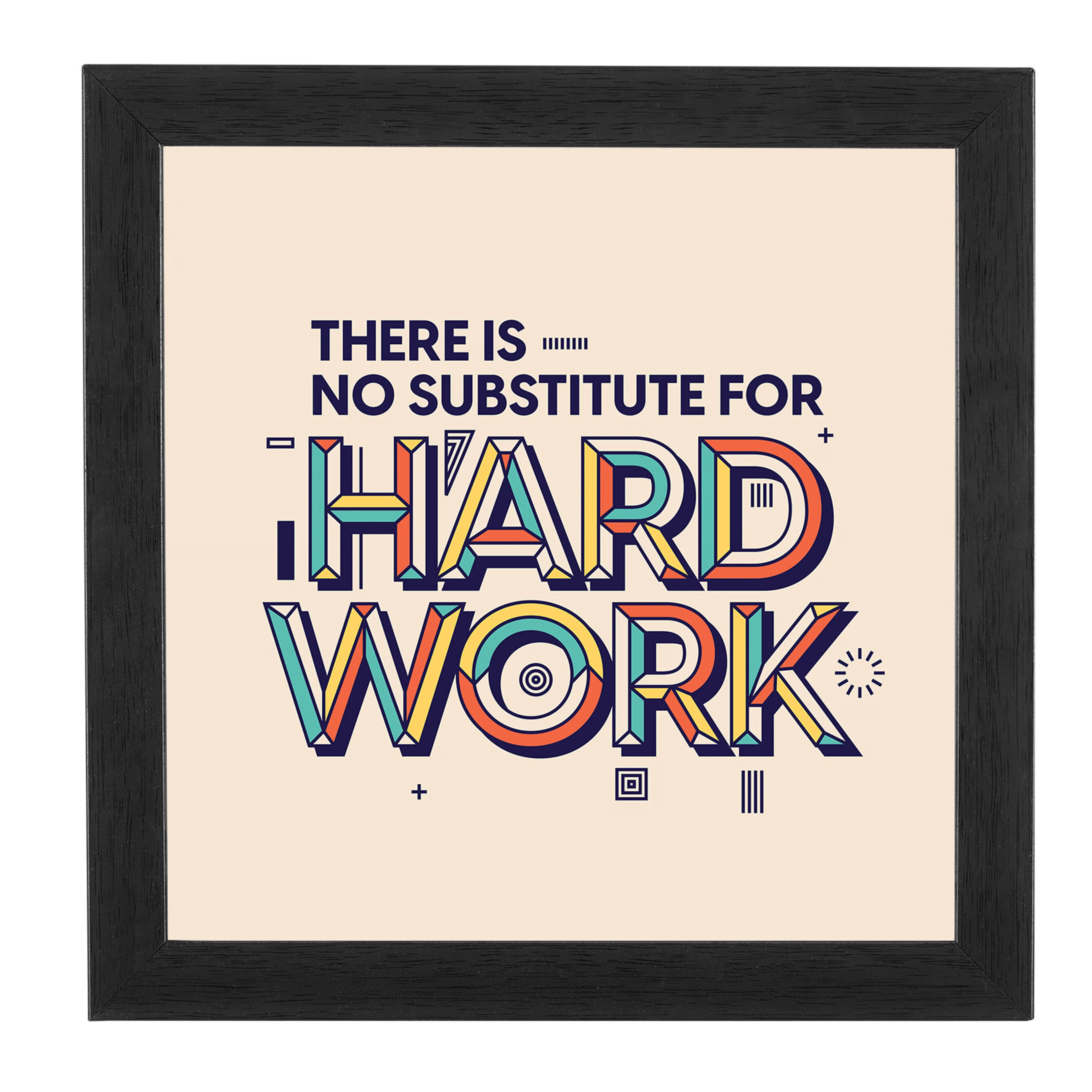 Home 41 Winner Mindset Vinyl Set of 4 (8.7X8.7) Inch Vinyl, 8.7X8.7 inch, Set of 4
