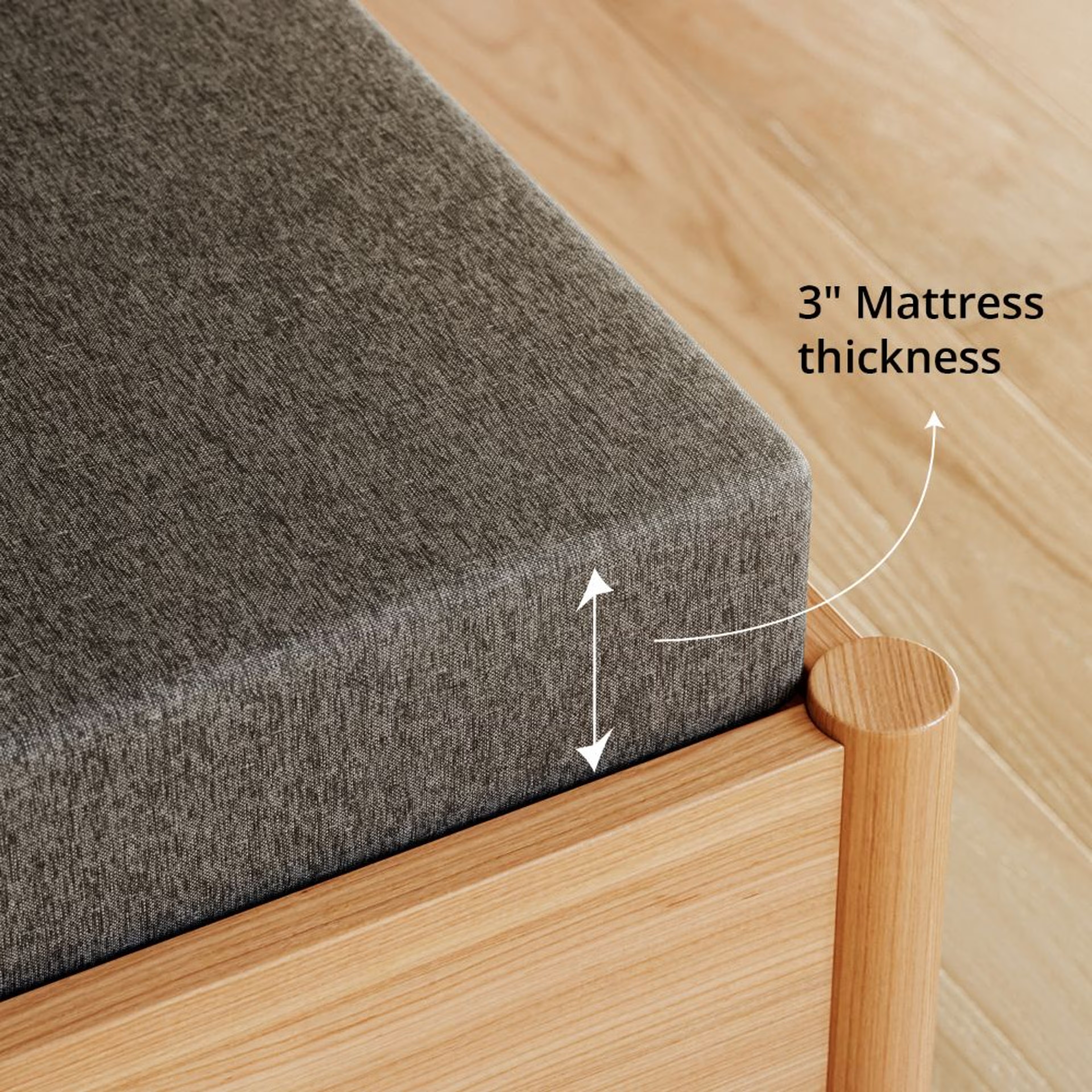 Wakefit DreamPod Medium Firm HR Foam Mattress Single - 78" x 36" x 3" - 1.98m x 91.4cm x 7.6cm 6 Wakefit DreamPod Medium Firm HR Foam Mattress Single - 78" x 36" x 3" - 1.98m x 91.4cm x 7.6cm