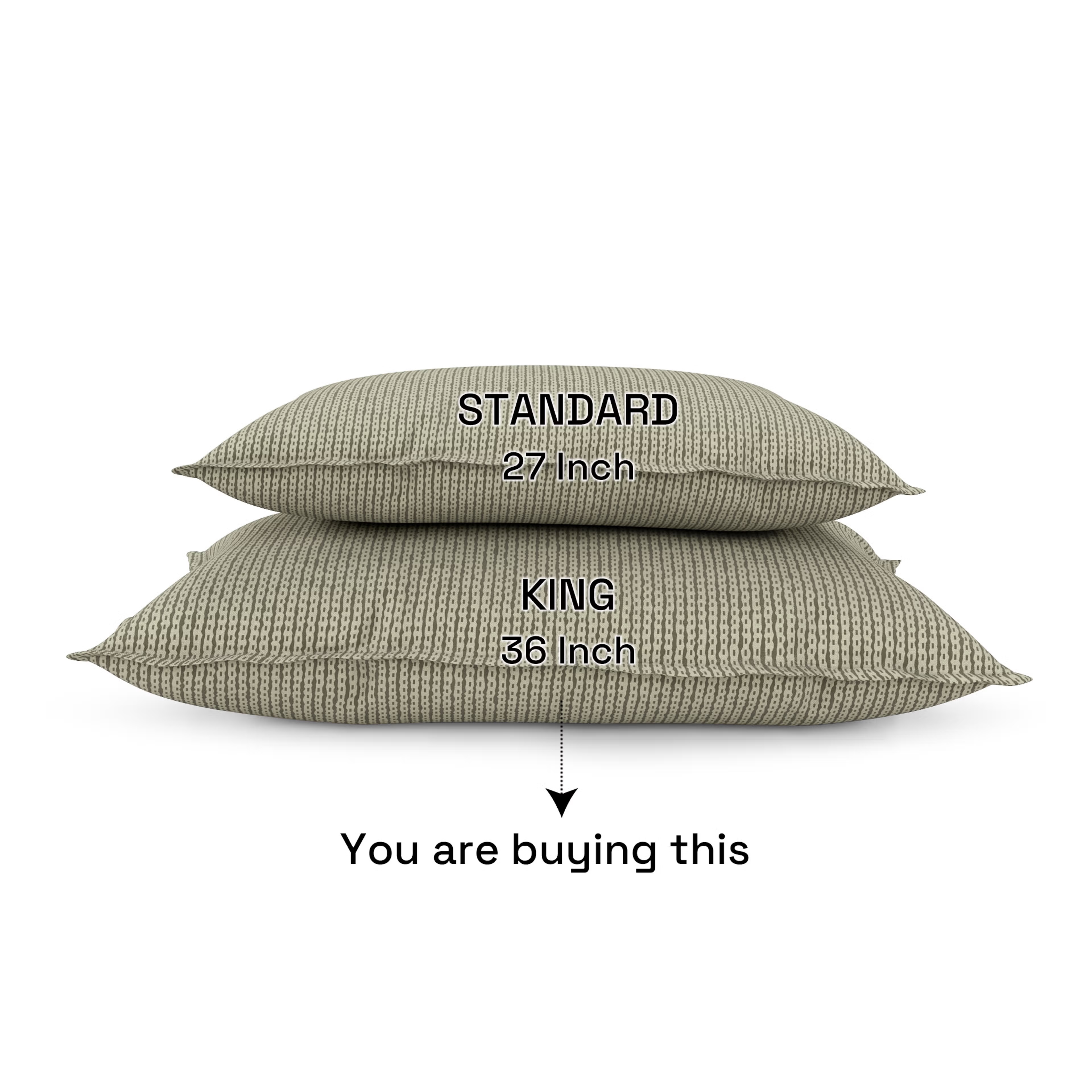 100% Cotton Pillow Cover | King Size 36x19 Inch | Set Of 4 | 160 TC | Buffey Large, Set of 4, Cotton, Buffey 4 100% Cotton Pillow Cover | King Size 36x19 Inch | Set Of 4 | 160 TC | Buffey Large, Set of 4, Cotton, Buffey