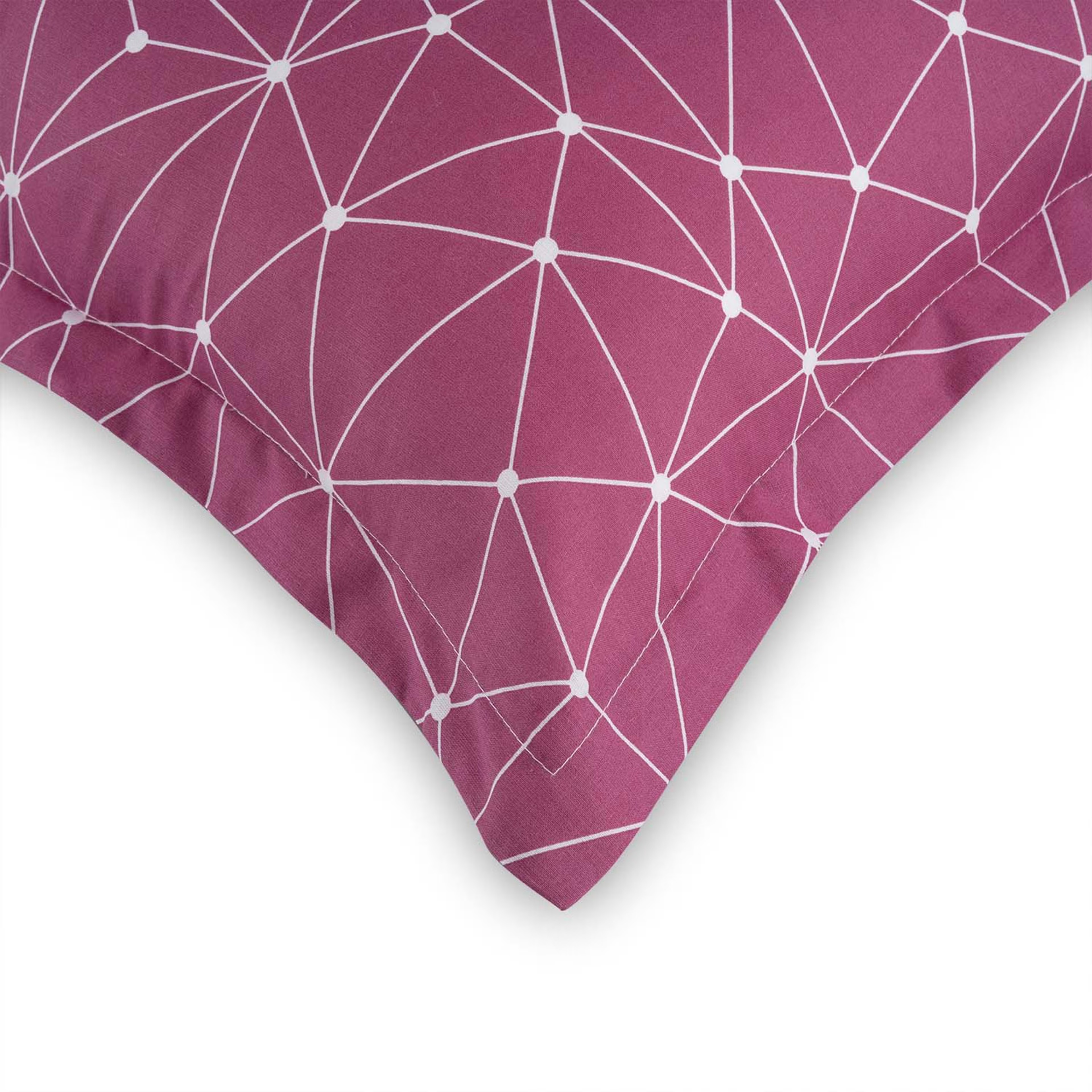Home 29 100% Cotton Pillow Cover | King Size 36x19 Inch | Set Of 2 | 160 TC | Paula Large, Set of 2, Cotton, Paula