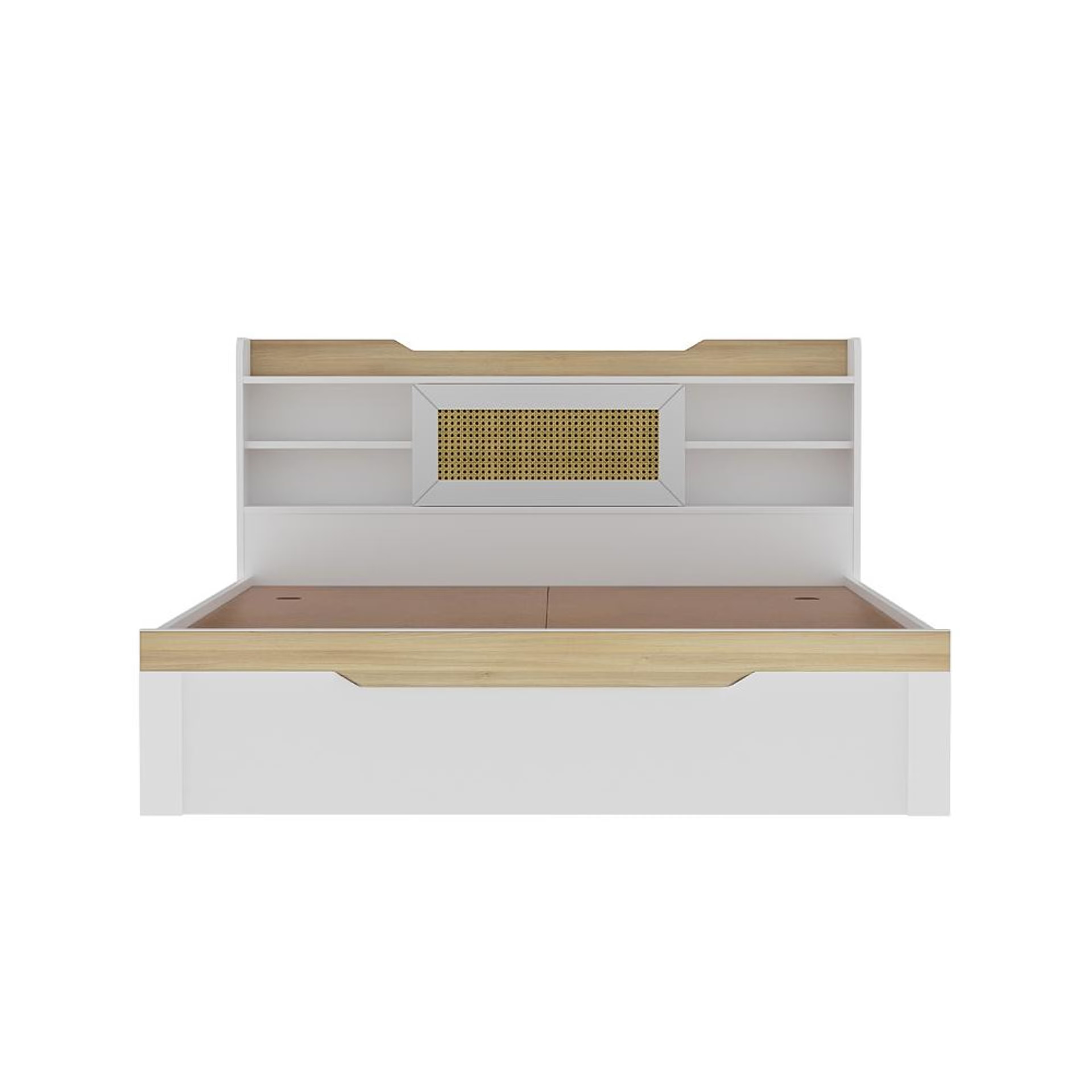 Wakefit Halos Queen Engineered Wood Bed with Storage Queen - 78" x 60\