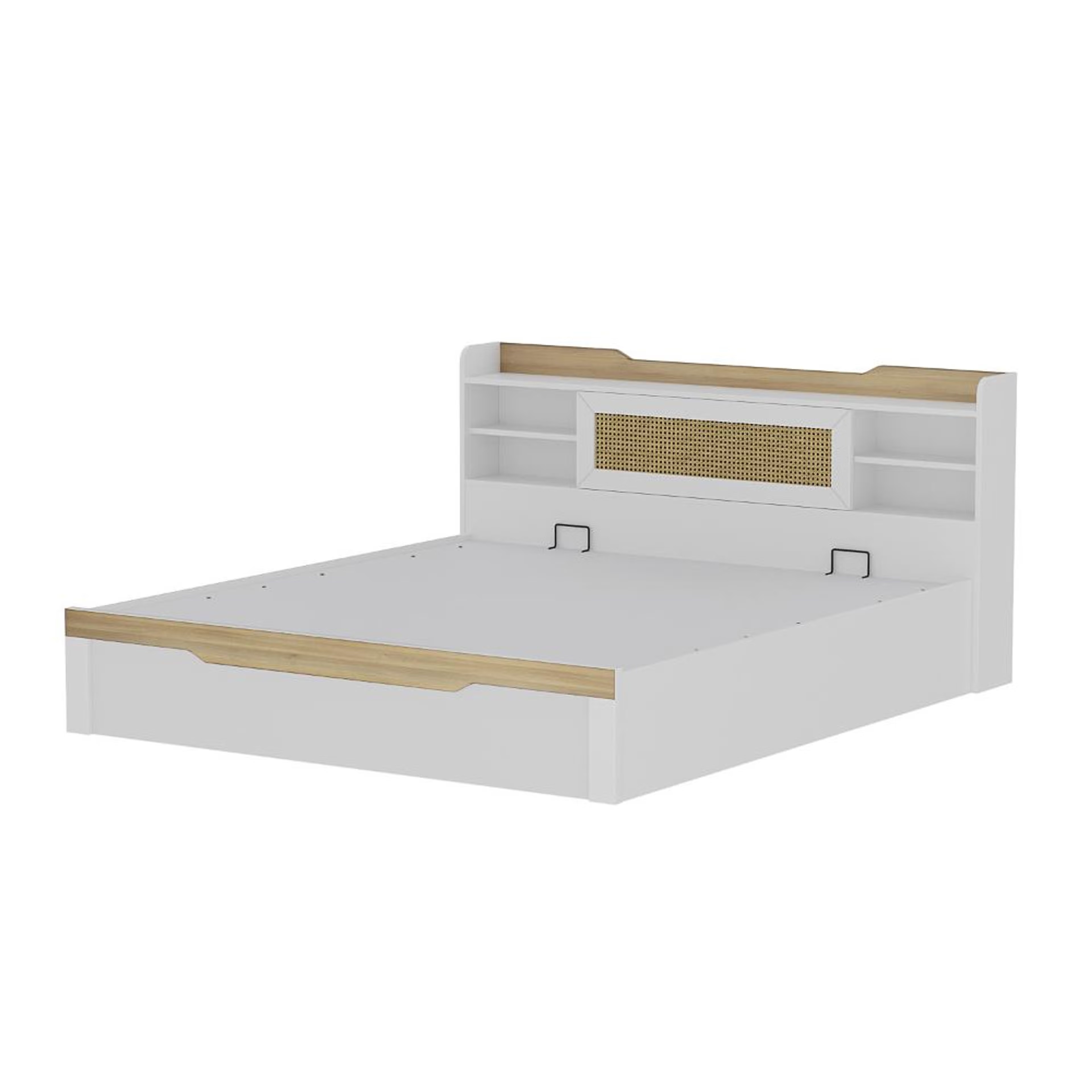 Wakefit Halos King Storage Engineered Wood Bed with Hydraulic mechanism King - 78" x 72 3 Wakefit Halos King Storage Engineered Wood Bed with Hydraulic mechanism King - 78" x 72\